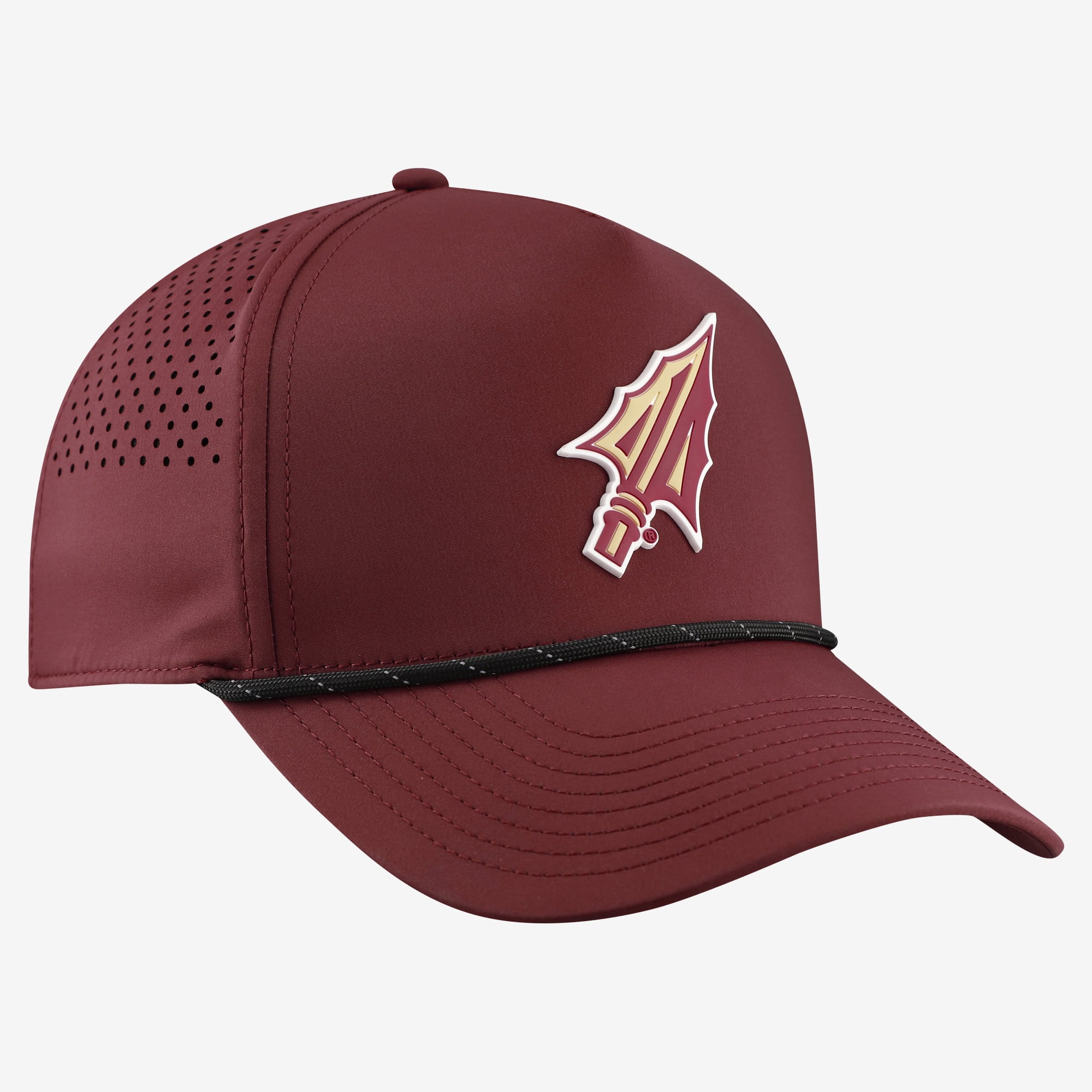 Men's Branded Bills  Garnet Florida State Seminoles Classic Adjustable Rope Hat