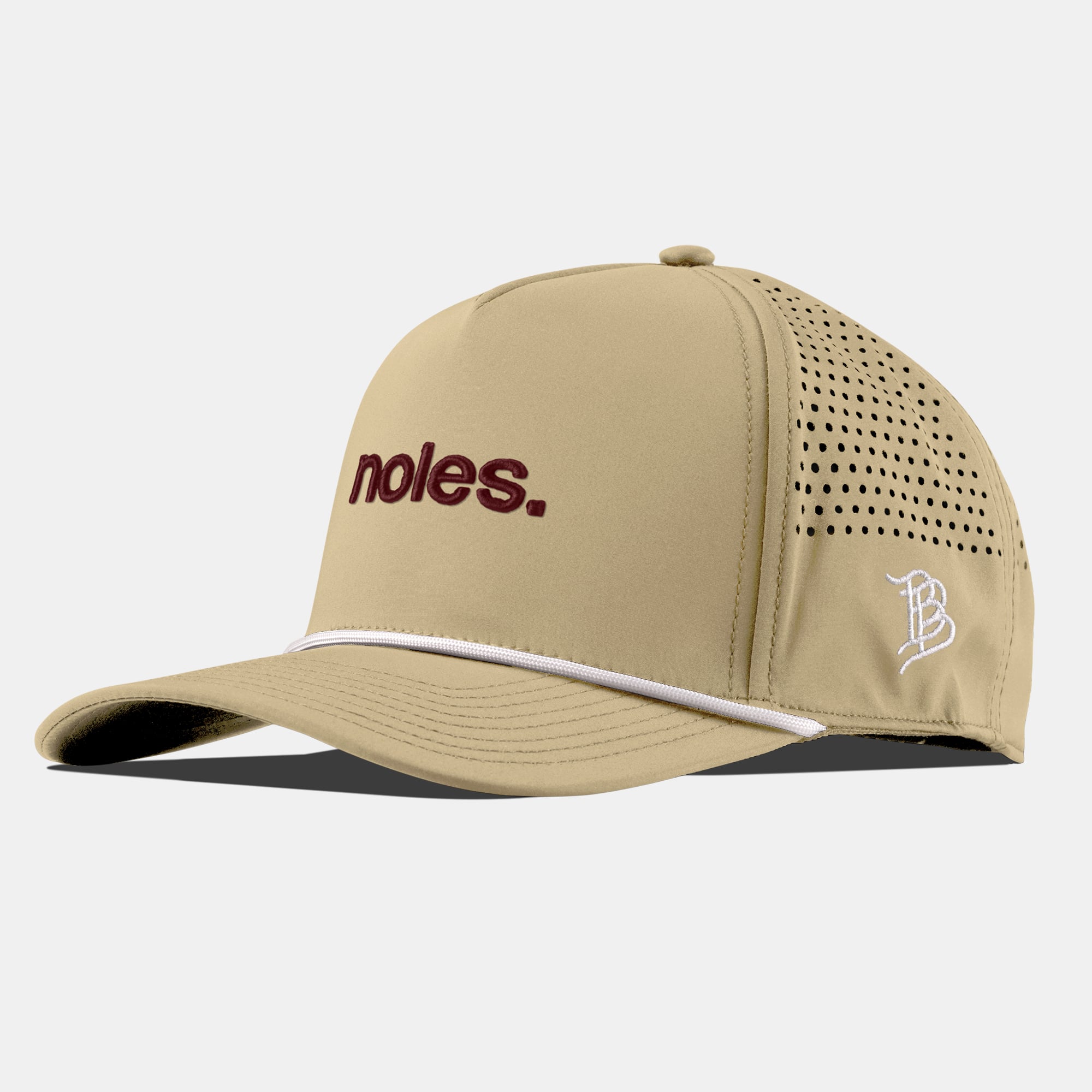 Men's Branded Bills Khaki Florida State Seminoles Statement Adjustable Rope Hat