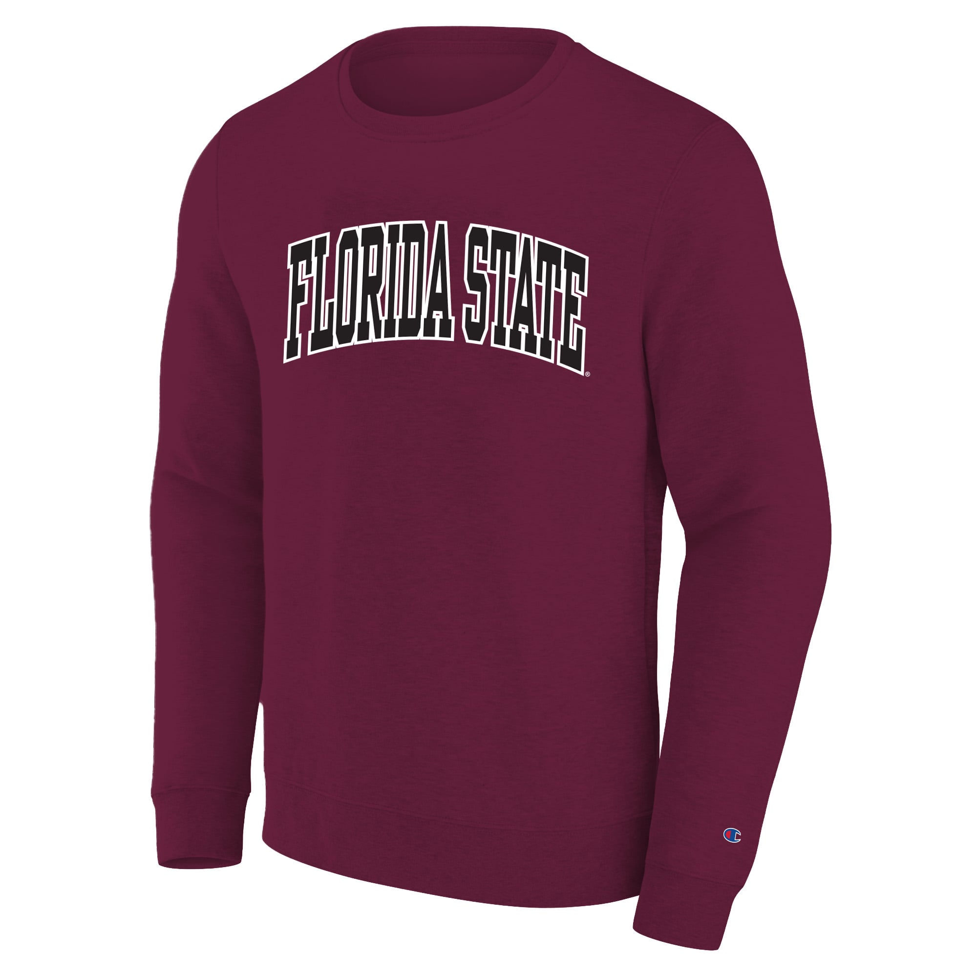 Men's Champion Garnet Florida State Seminoles Arch Applique Big & Tall Sweatshirt