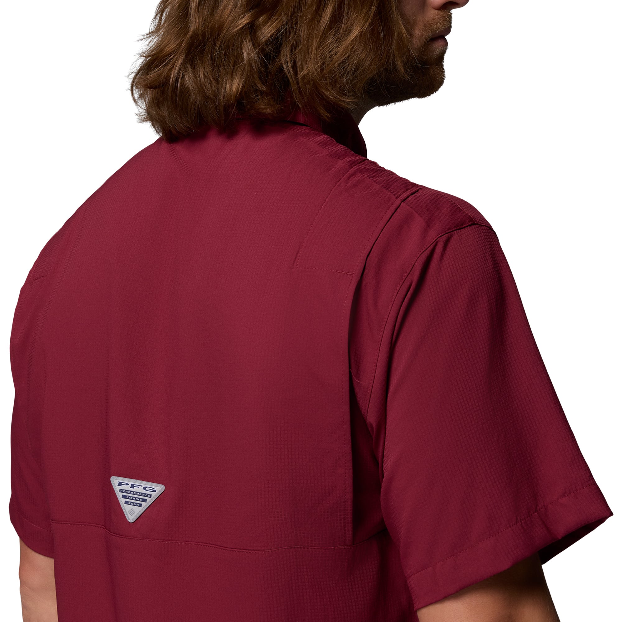 Men's Columbia Garnet Florida State Seminoles PFG Tamiami Shirt