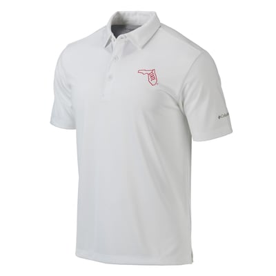 Florida State Seminoles Columbia Vault Omni-Wick Drive Polo - White