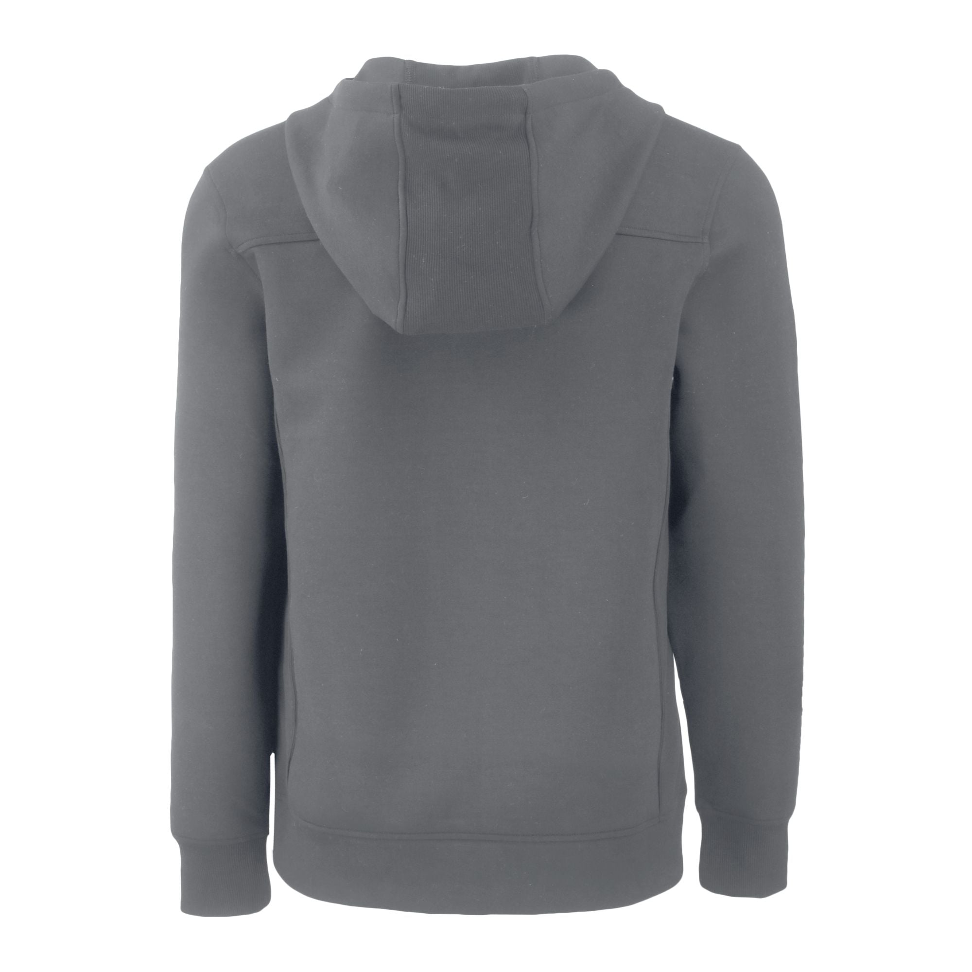 Sweat à capuche zippé demi-zip Cutter & Buck noir pour homme, logo des anciens élèves Florida State Seminoles, en tissu recyclé écologique Roam.