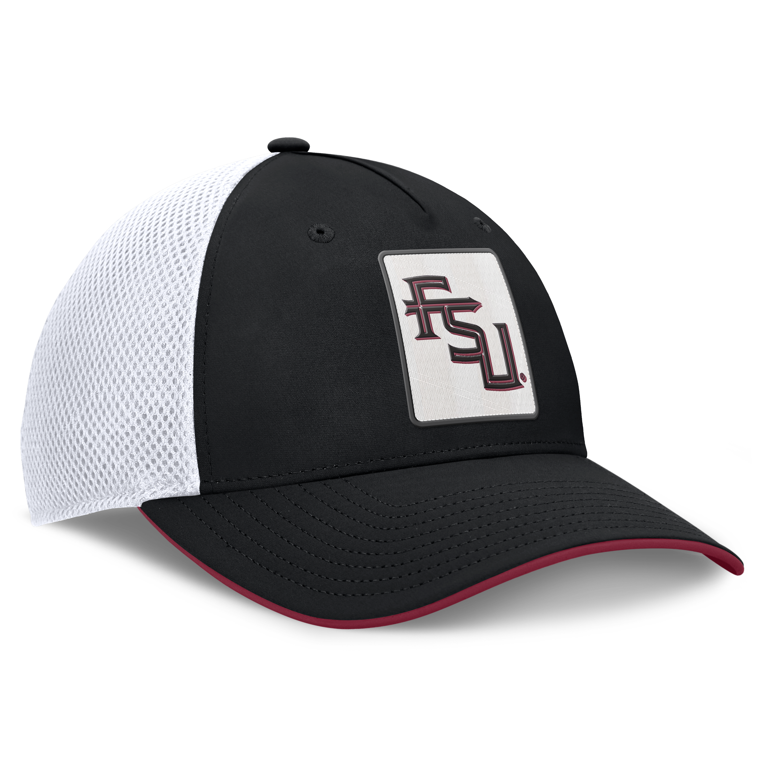 Men's Fanatics Black Florida State Seminoles 5-Panel Matter Flex Hat
