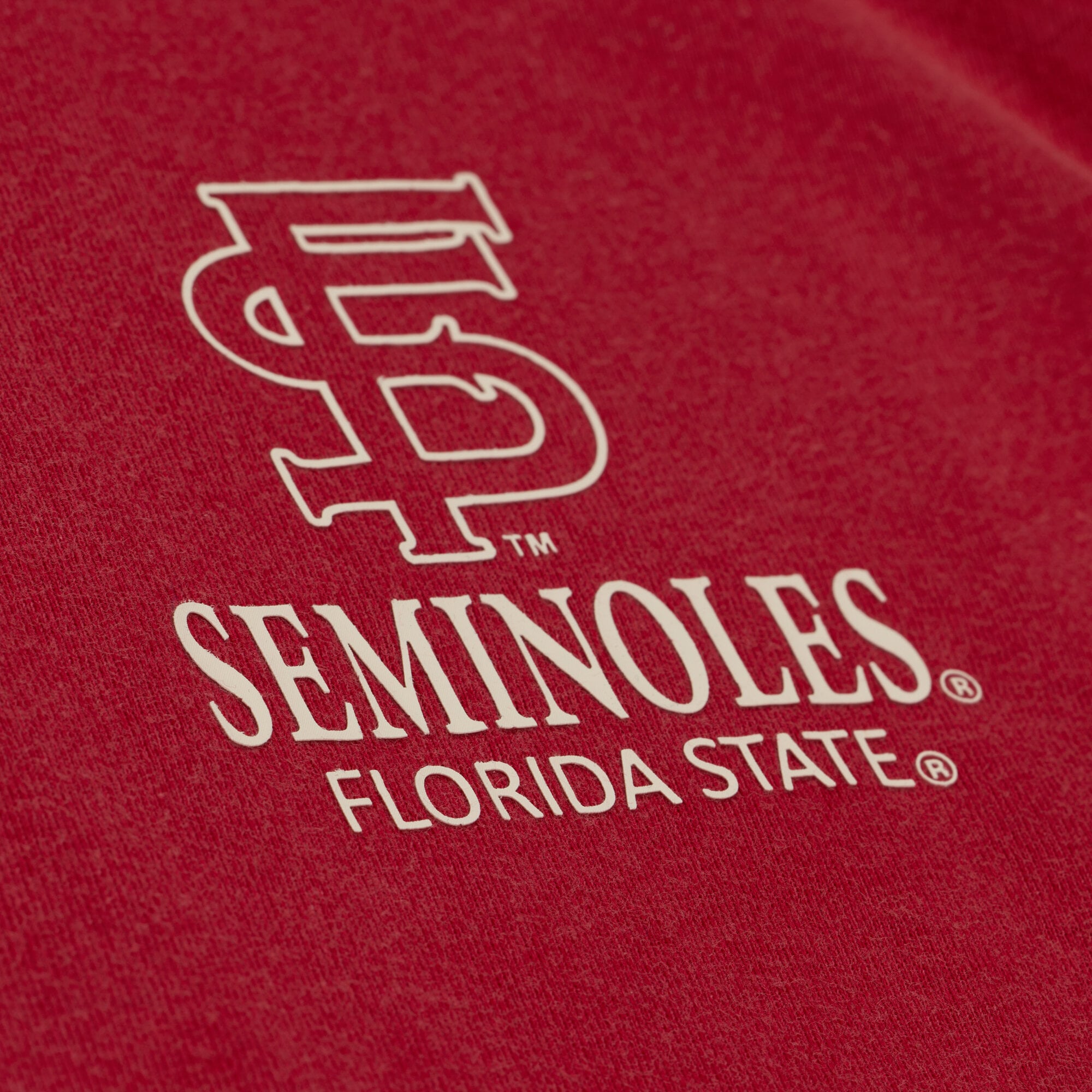 T-shirt Mitchell & Ness Grenat Florida State Seminoles Core Icon pour homme
