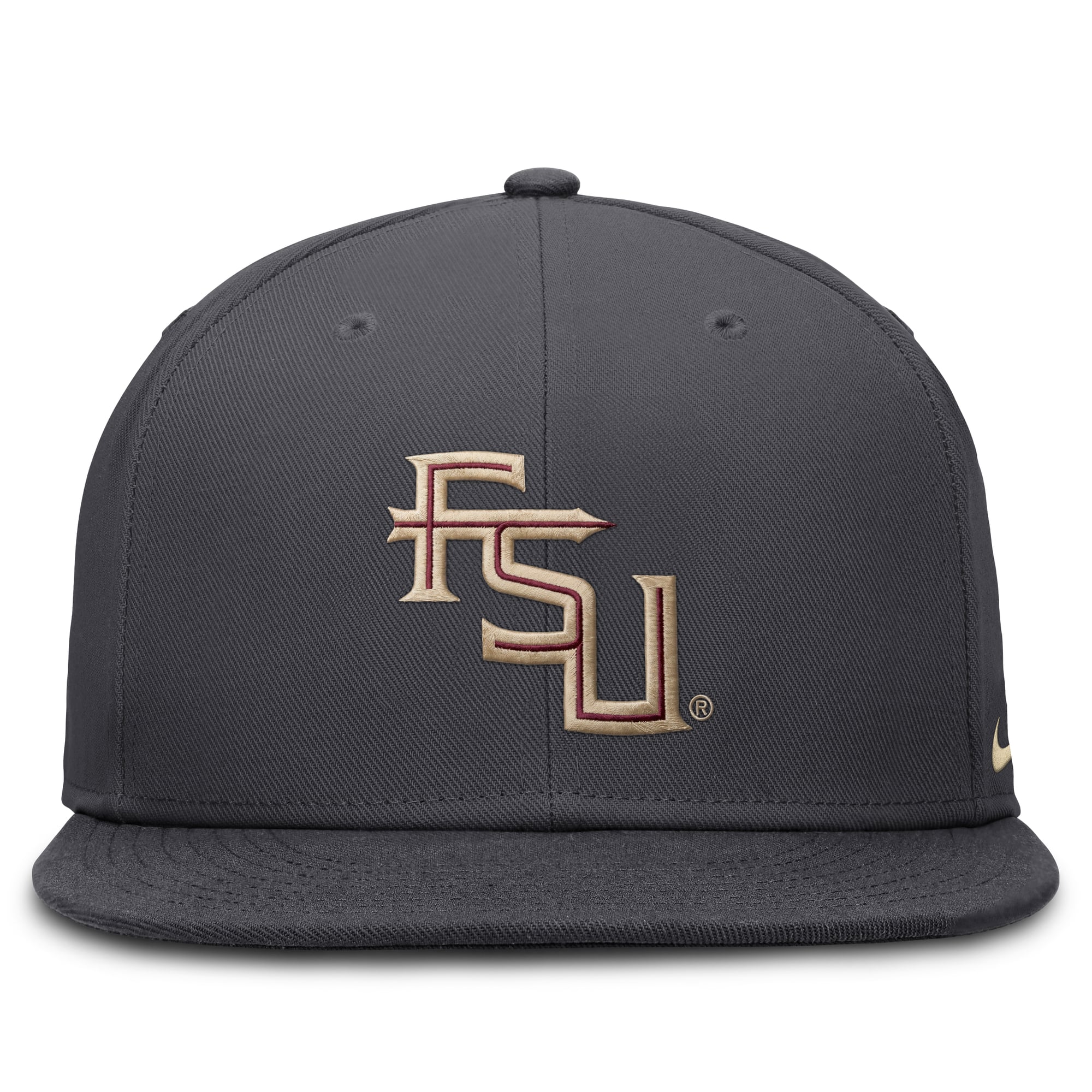 Men's Nike Anthracite Florida State Seminoles Pro Dri-FIT Fitted Hat