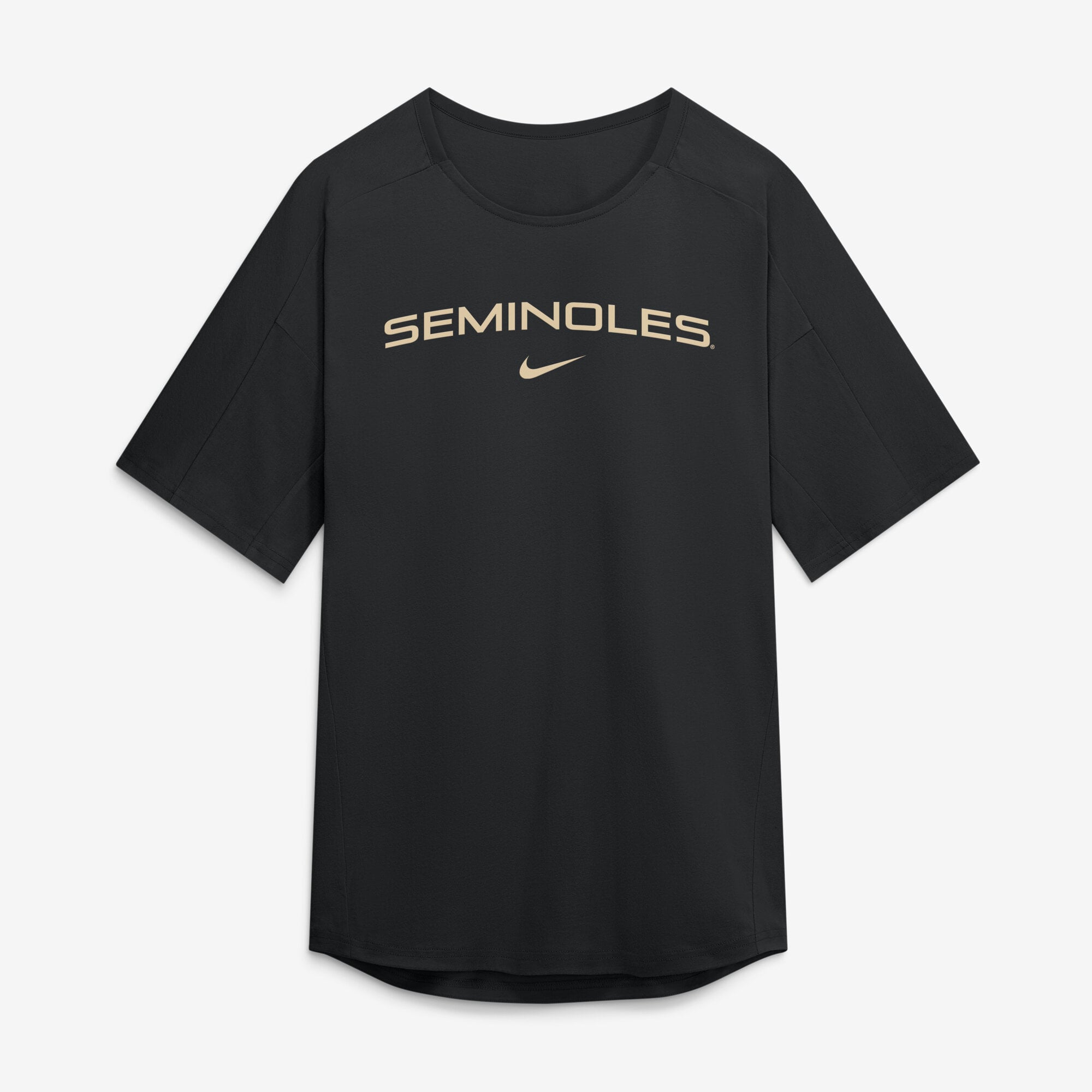 Polo de golf Nike noir Florida State Seminoles pour homme