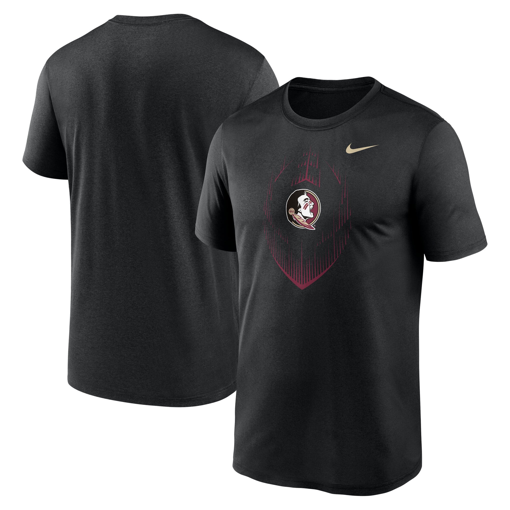 Men's Nike Black Florida State Seminoles Primetime Legend Icon Performance T-Shirt