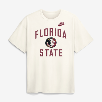 Florida State Seminoles Nike Legacy Max90 T-Shirt - Cream