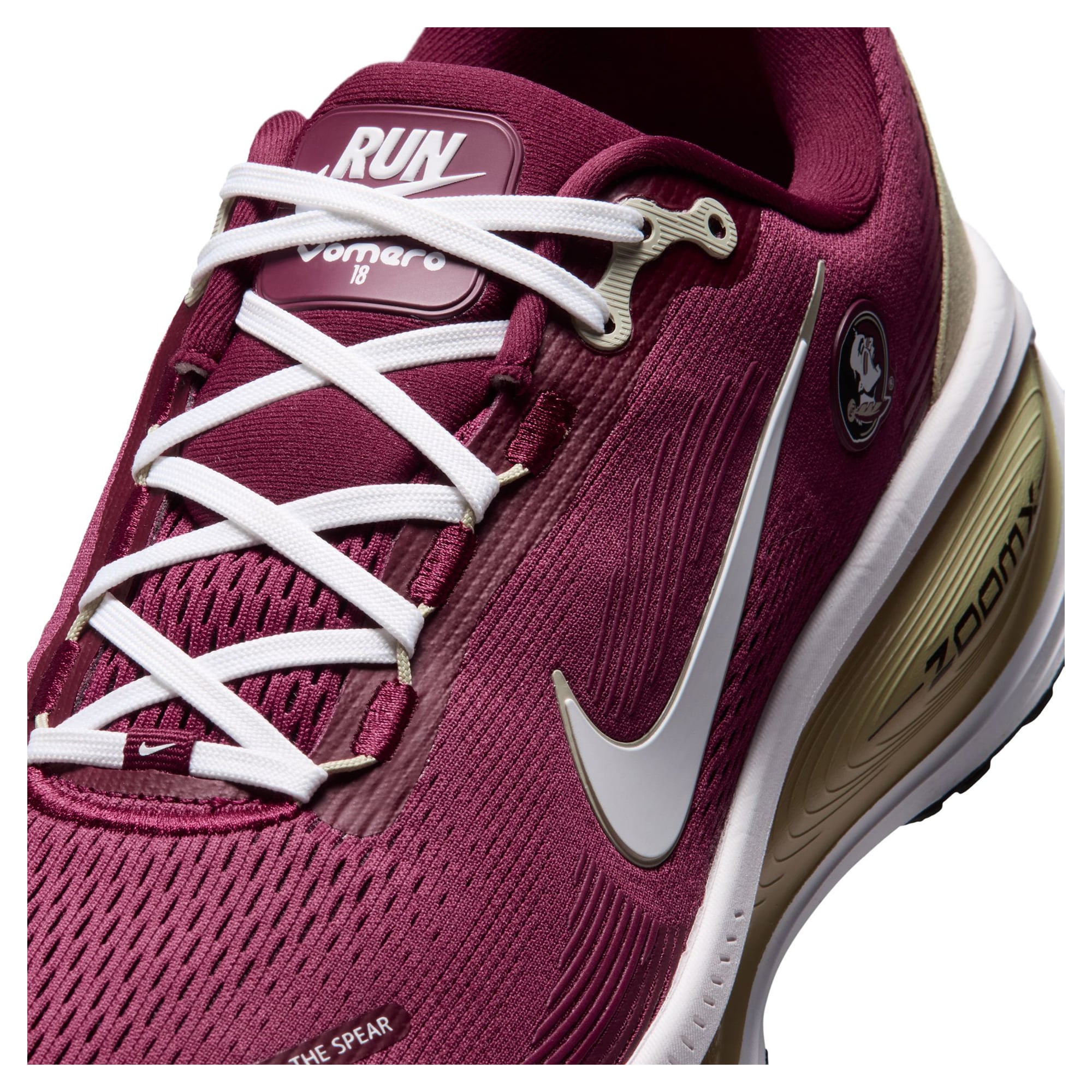 Men's Nike Florida State Seminoles Vomero 18 Running Shoes