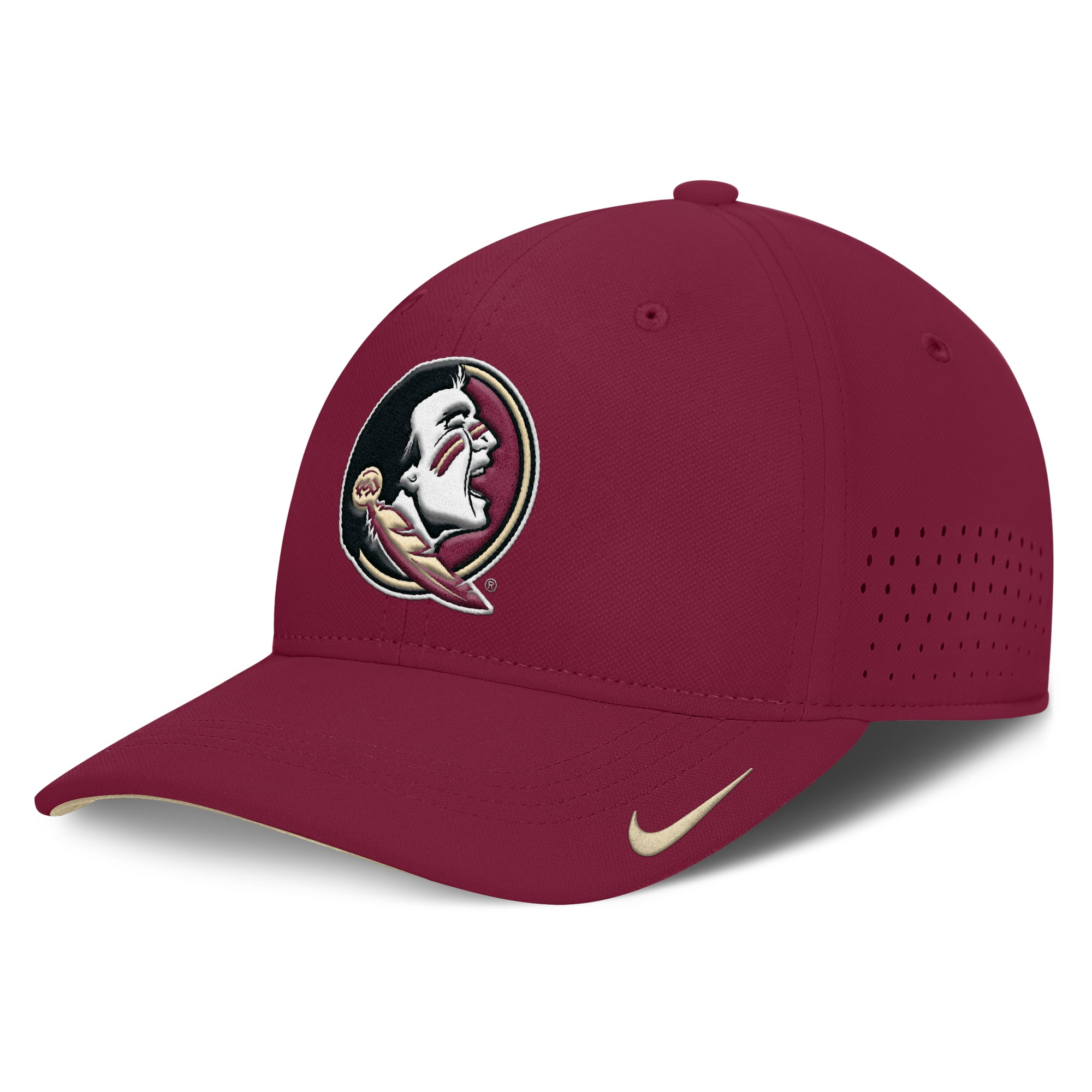 Fsu Hat Color Florida State Seminoles Nike On-Field Gameday Performance Flex Hat - Garnet