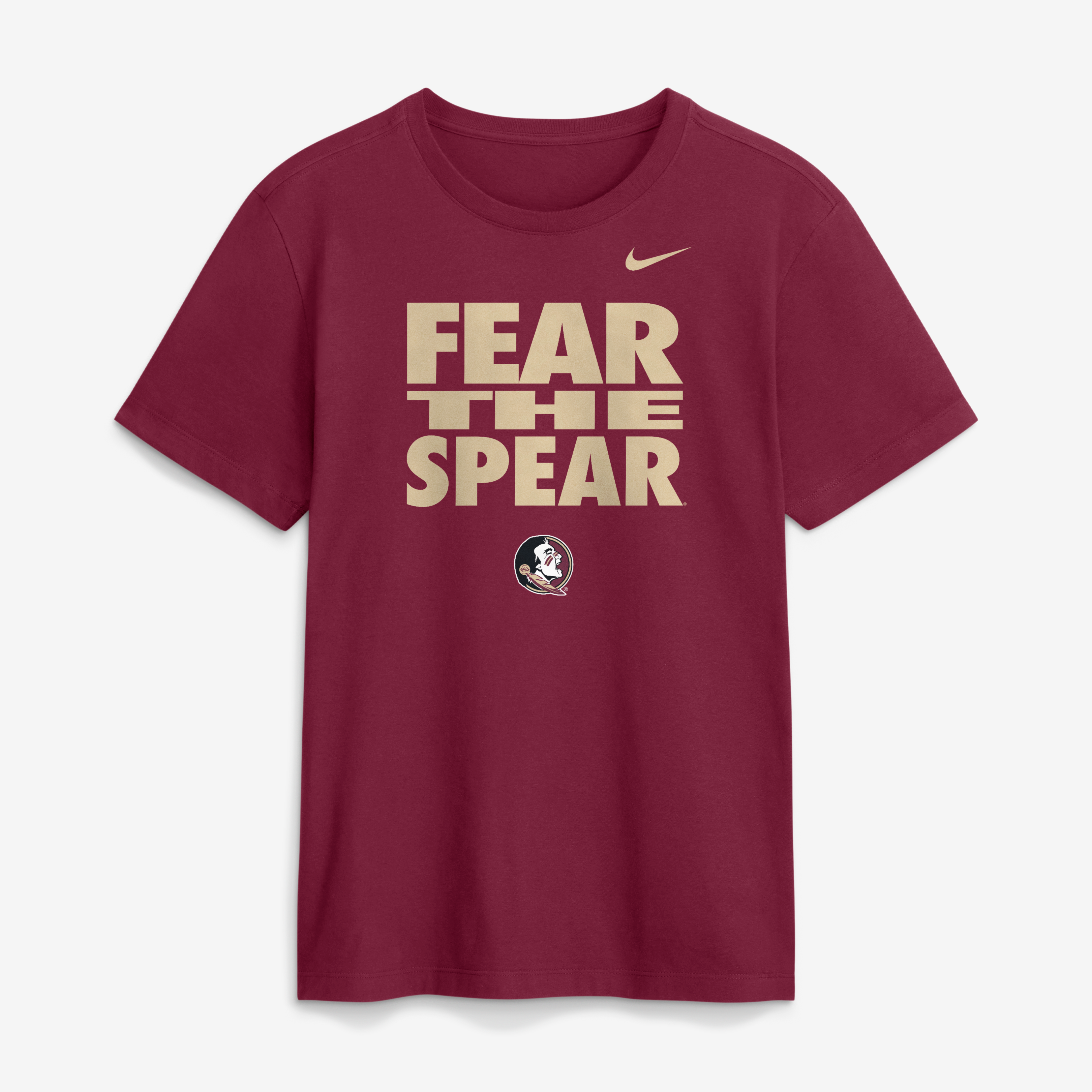 Men's Nike Garnet Florida State Seminoles 2026 Sideline Dri-FIT Slogan T-Shirt