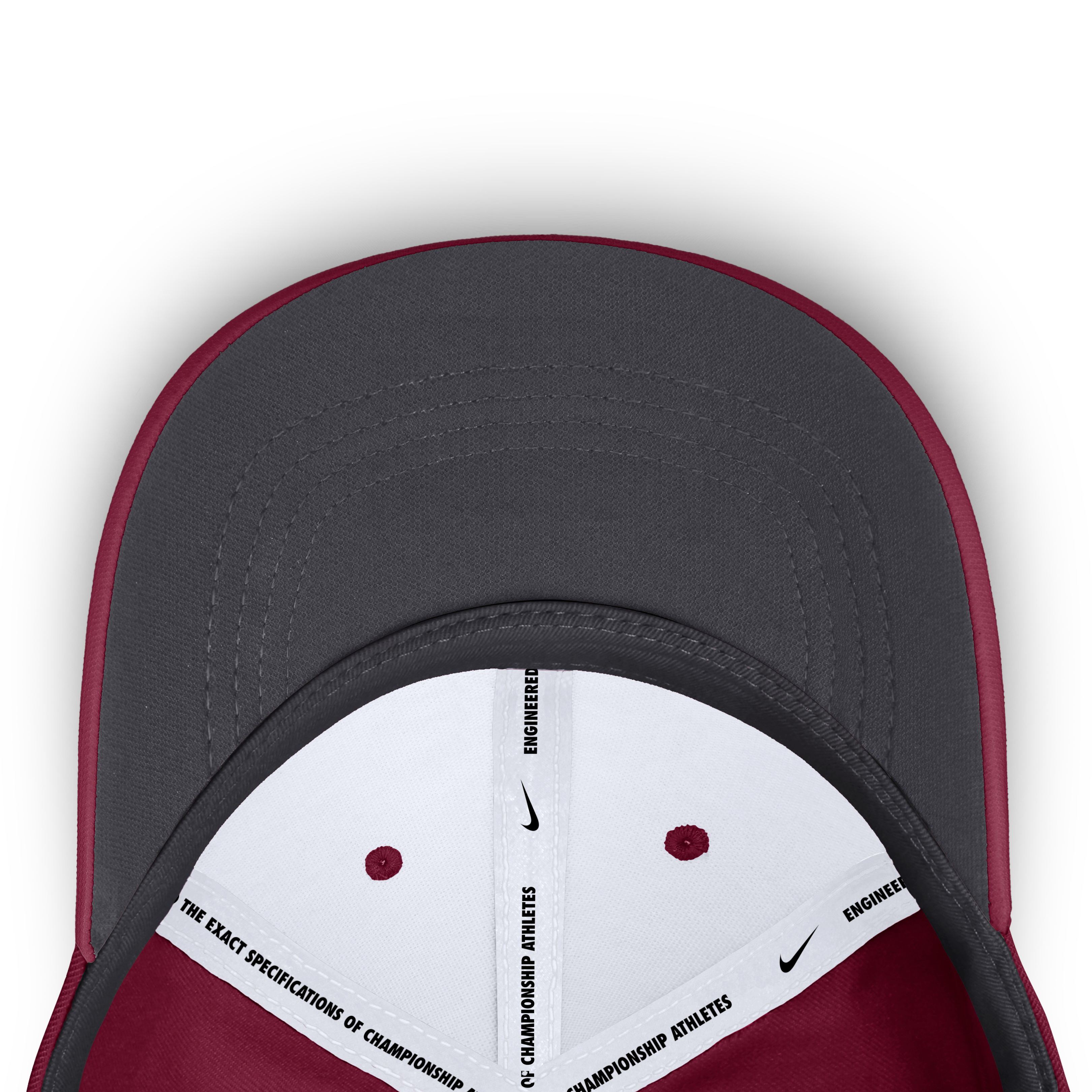 Casquette Nike Grenat Florida State Seminoles 2026 Sideline Practice AeroBill SwooshFlex Dri-FIT pour homme