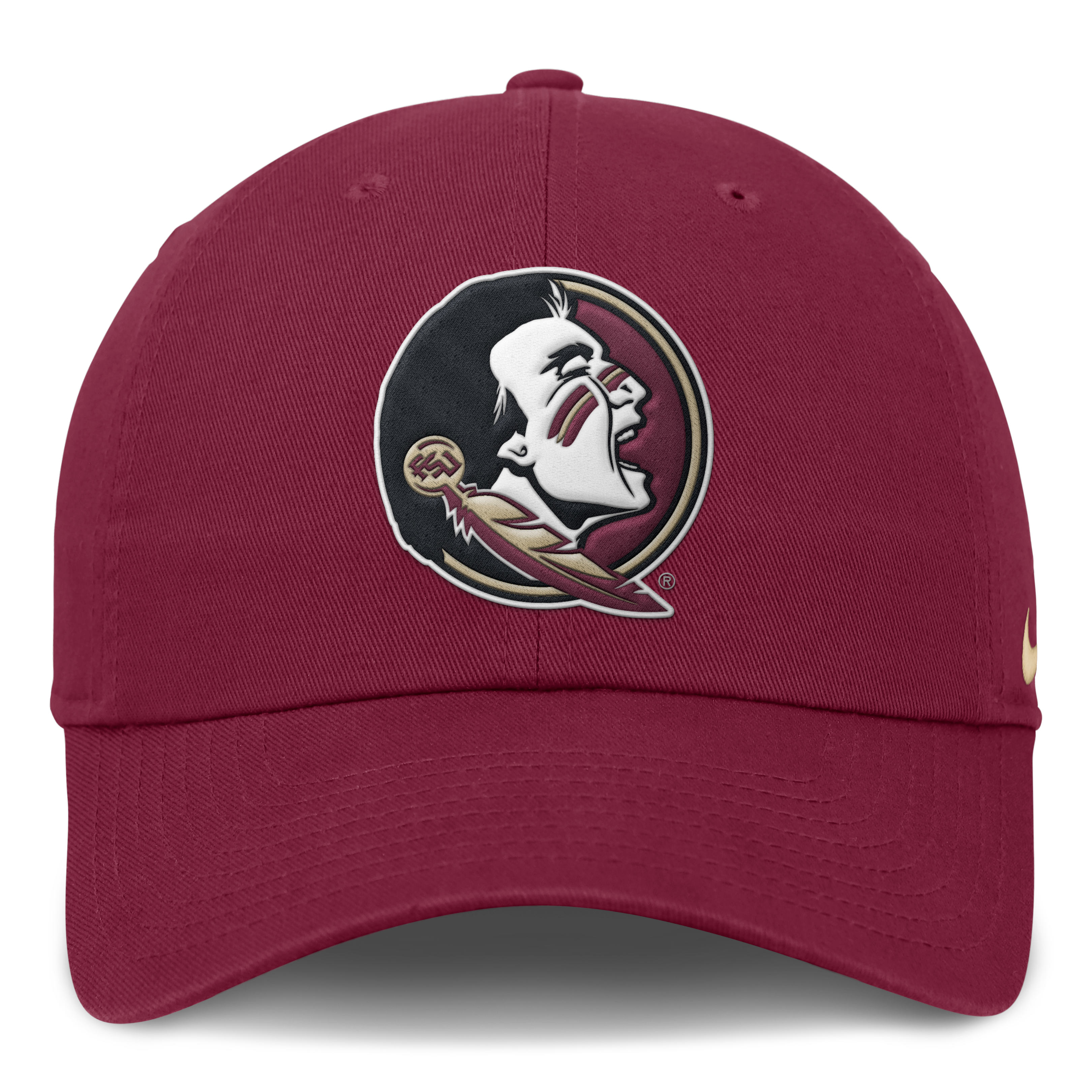 Casquette ajustable Nike Grenat Florida State Seminoles Club Dri-FIT pour homme
