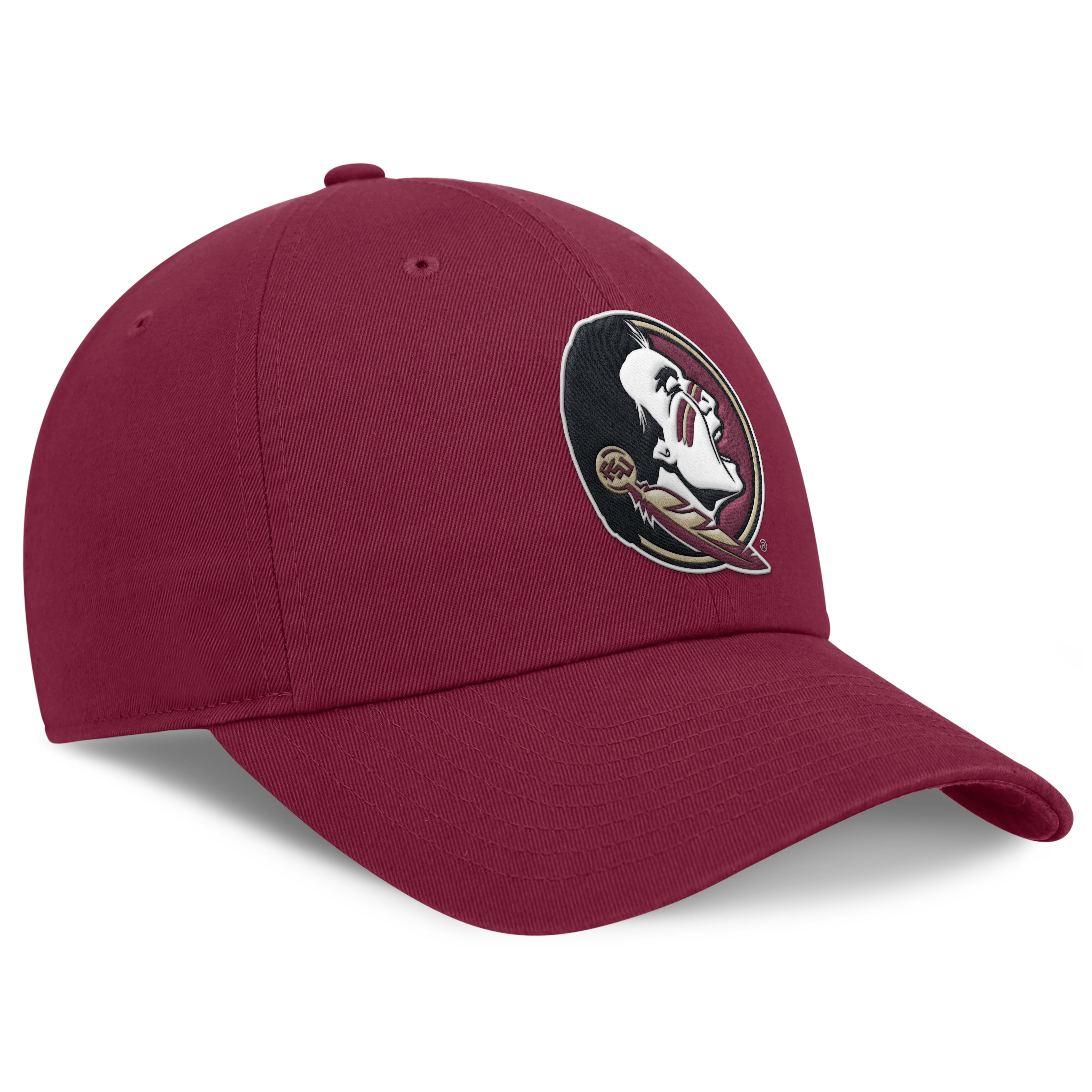 Casquette ajustable Nike Grenat Florida State Seminoles Club Dri-FIT pour homme