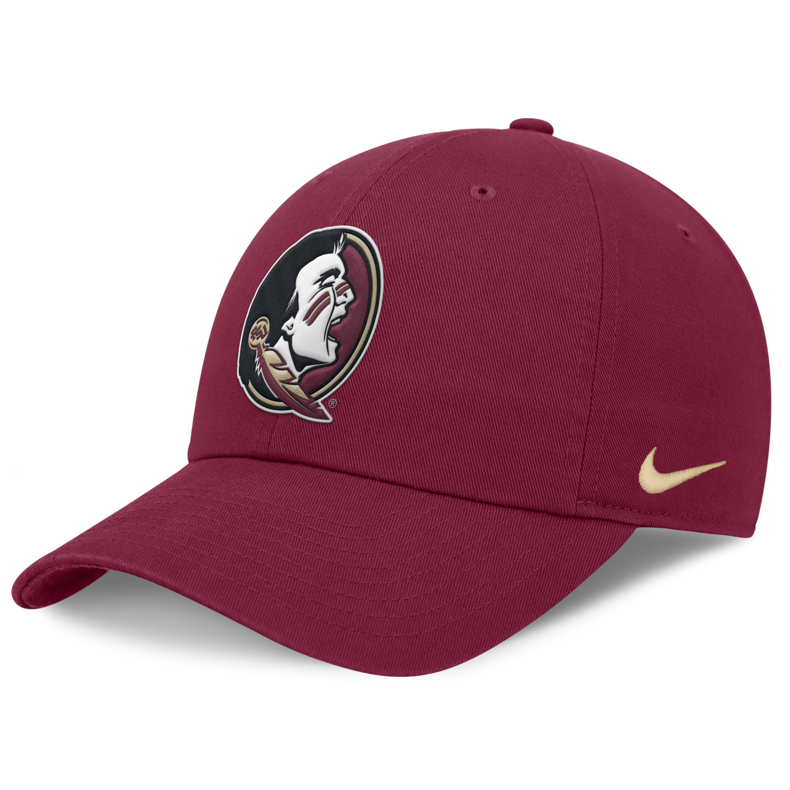 Casquette ajustable Nike Grenat Florida State Seminoles Club Dri-FIT pour homme