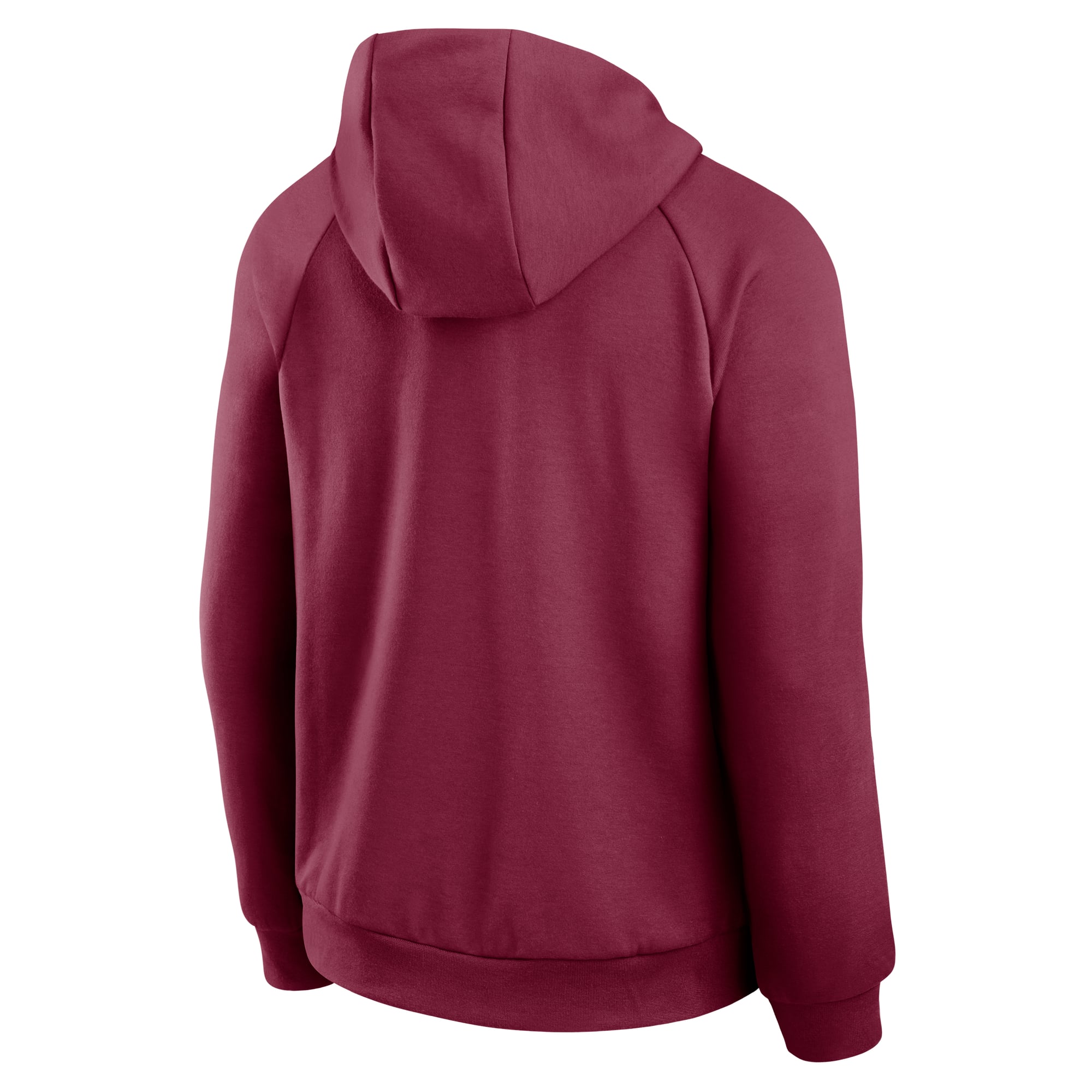 Men's Nike Garnet Florida State Seminoles Courtside Practice Dri-FIT Raglan Fleece Hoodie
