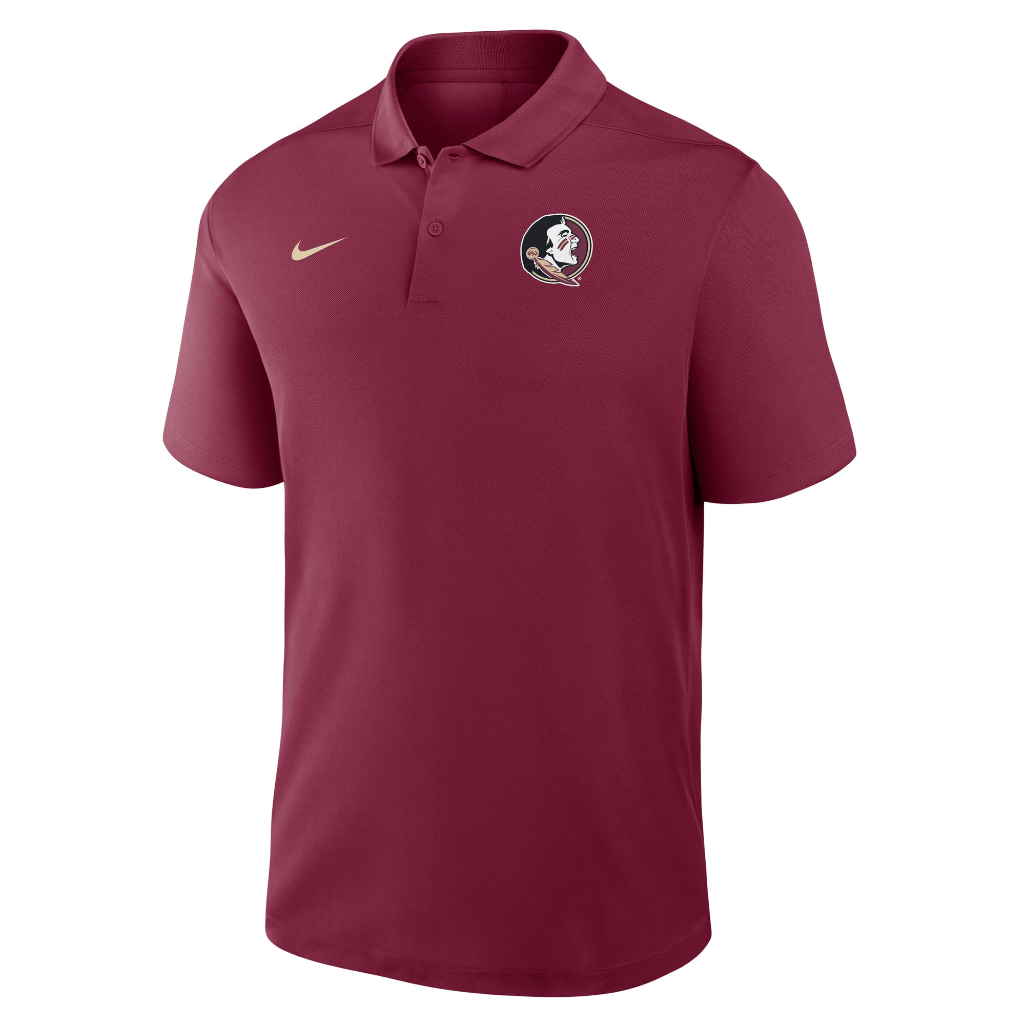 Polo Nike Dri-FIT Victory Grenat Florida State Seminoles pour homme