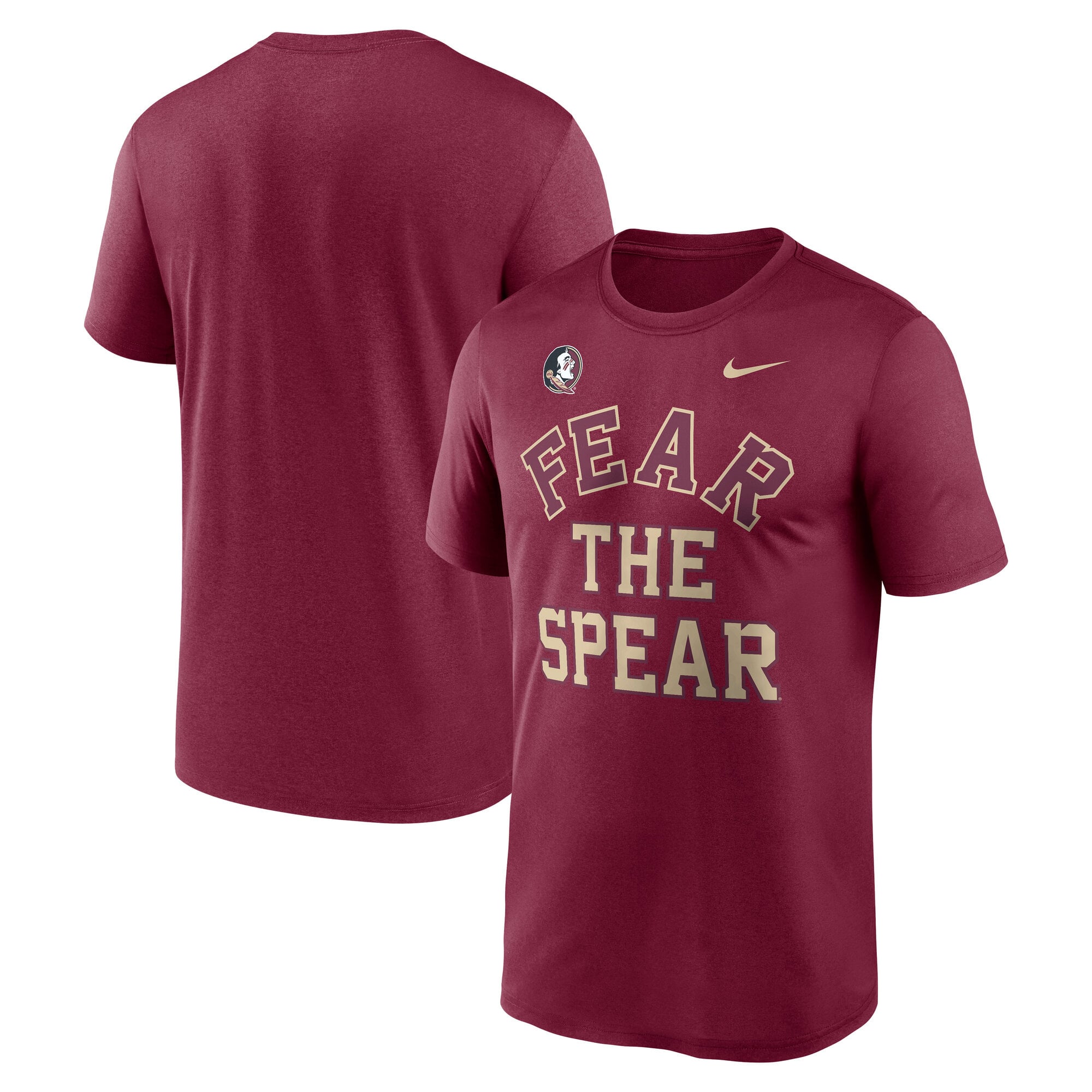 Men's Nike Garnet Florida State Seminoles Primetime Arch Mantra Legend Dri-FIT T-Shirt