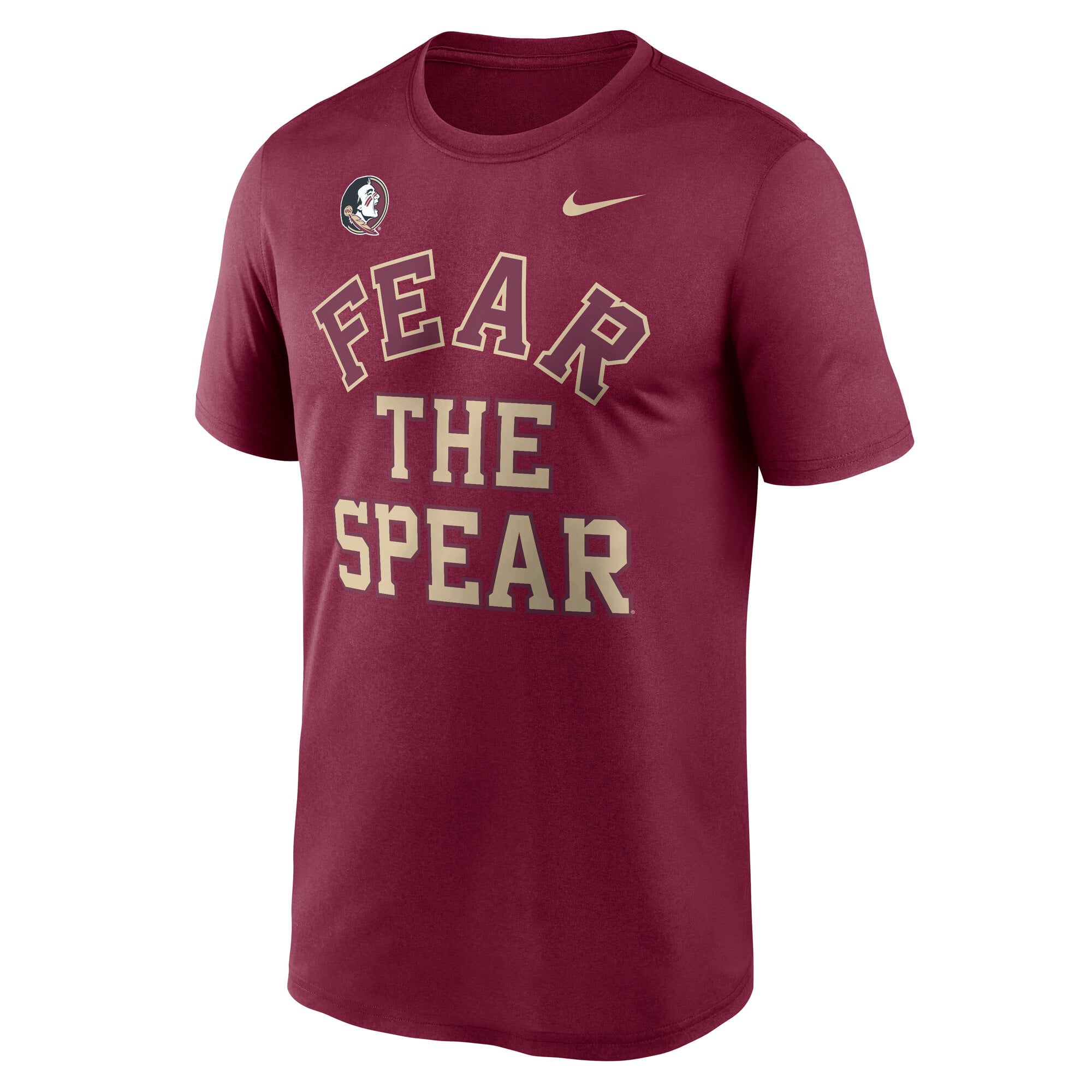 Men's Nike Garnet Florida State Seminoles Primetime Arch Mantra Legend Dri-FIT T-Shirt