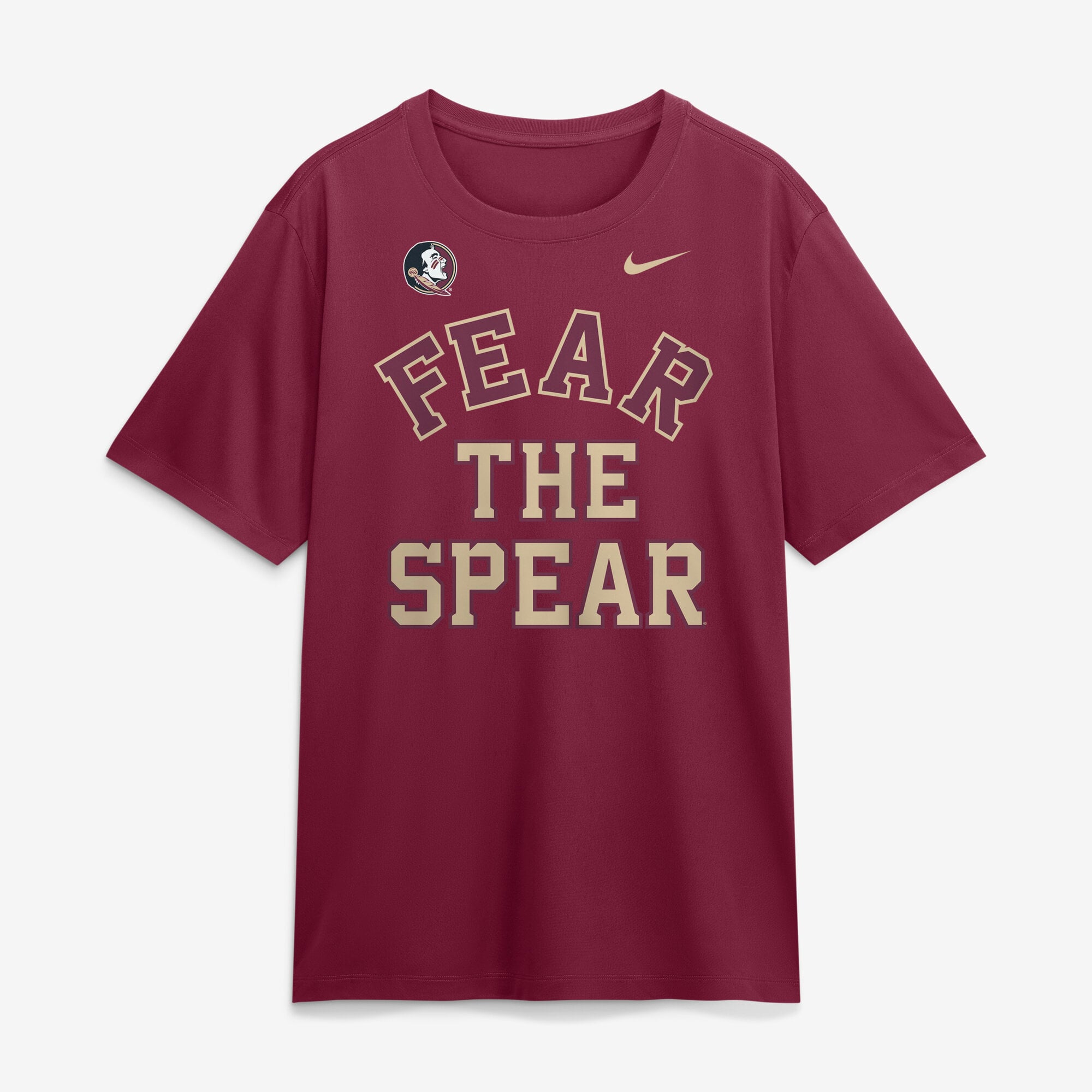 Men's Nike Garnet Florida State Seminoles Primetime Arch Mantra Legend Dri-FIT T-Shirt