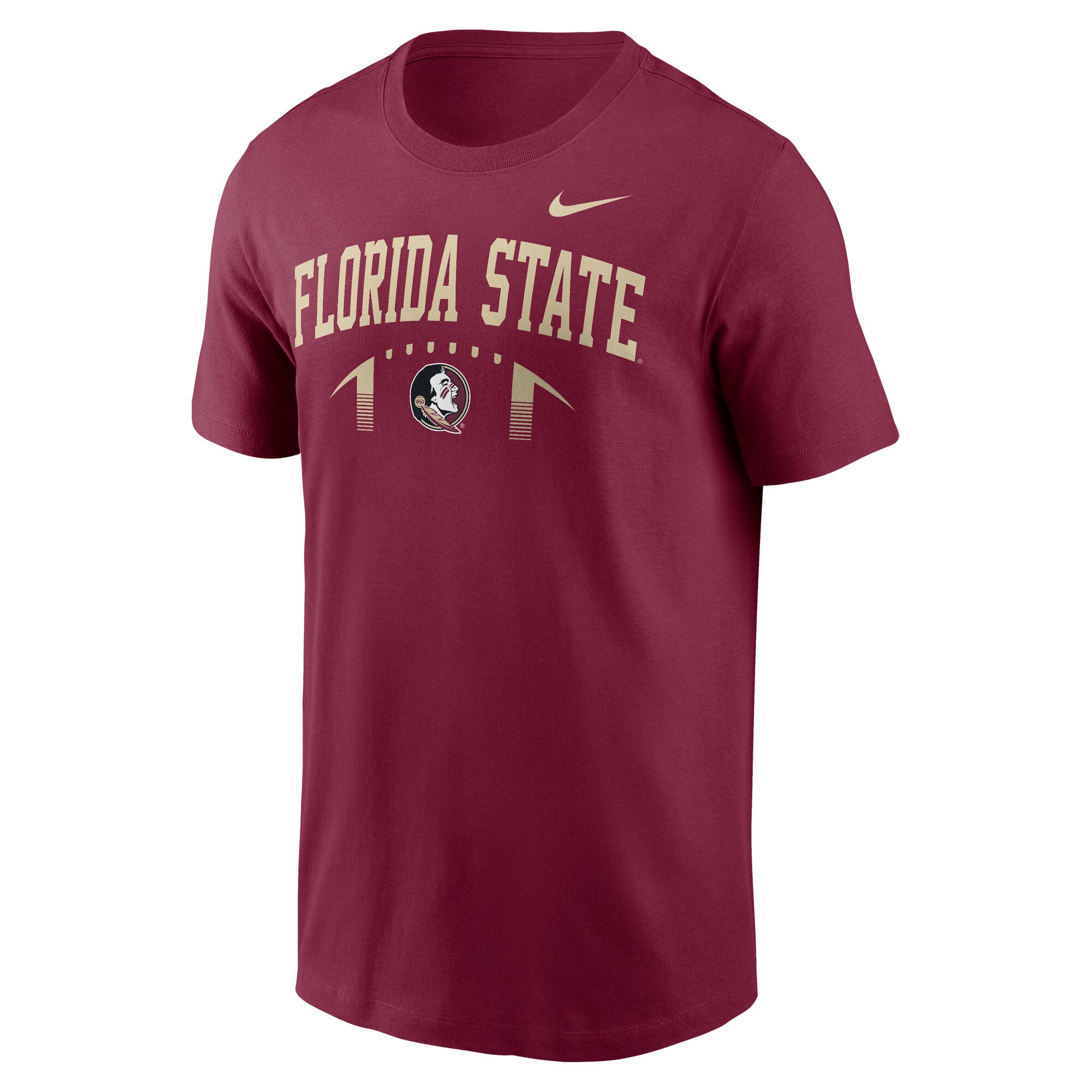 Men's Nike  Garnet Florida State Seminoles Primetime Football Icon T-Shirt