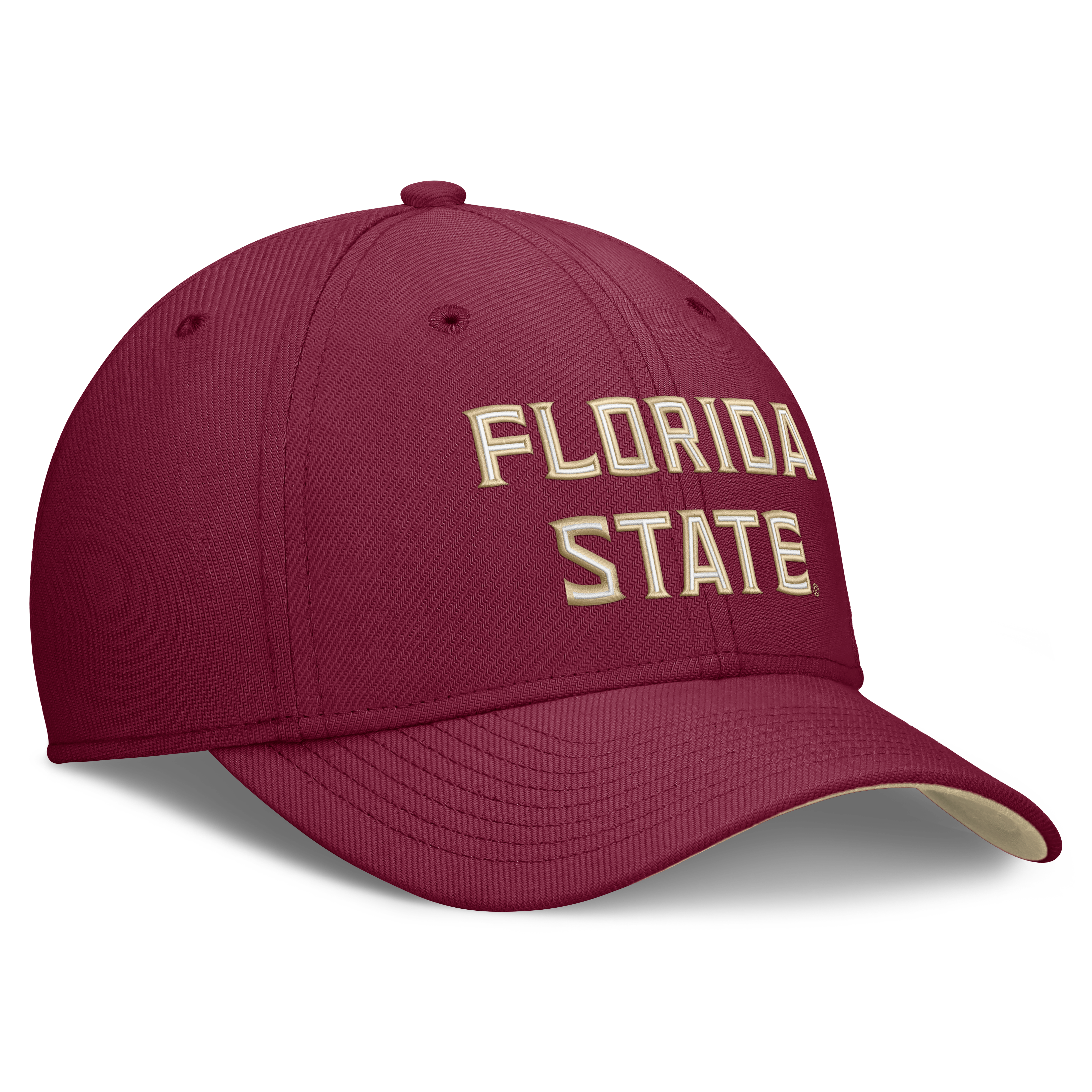 Men's Nike  Garnet Florida State Seminoles Primetime Team Rise Dri-FIT Flex Hat
