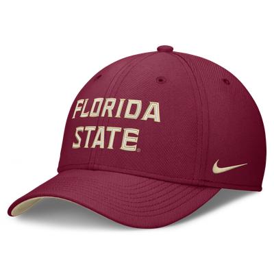  Florida State Seminoles Nike Primetime Team Rise Dri-FIT Flex Hat - Garnet