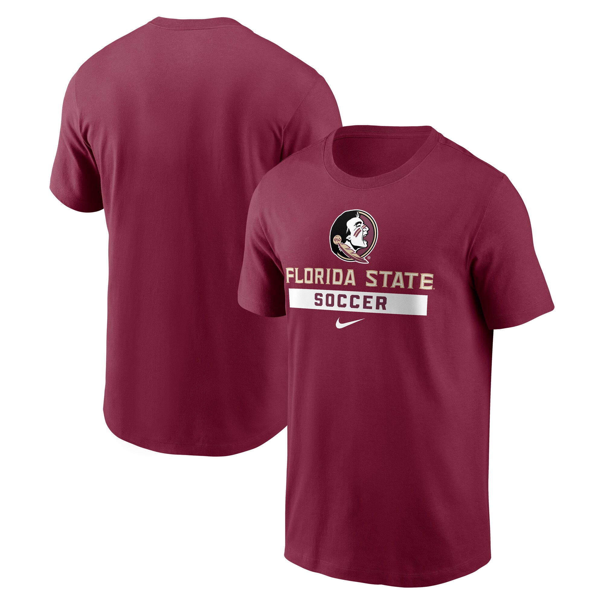T-shirt Nike Grenat pour homme du club de football Florida State Seminoles