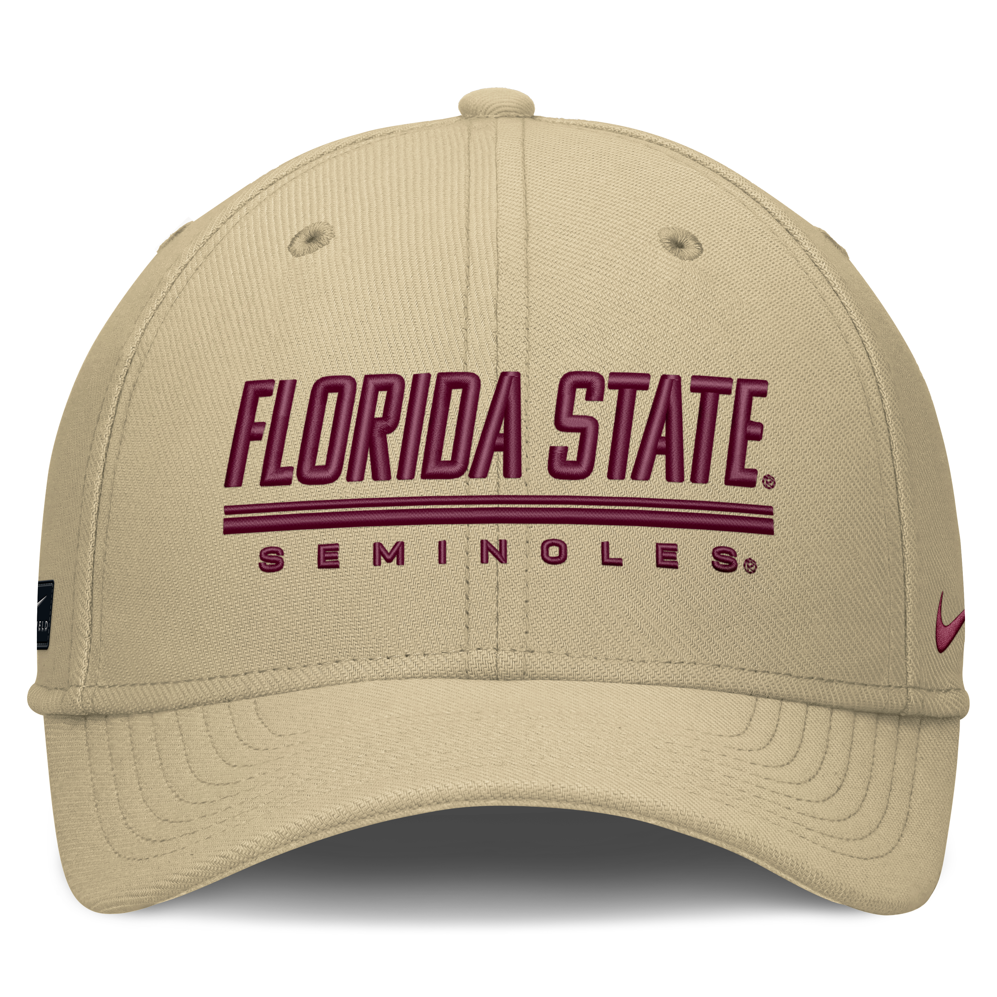 Casquette Nike Gold Florida State Seminoles Game Day Rise Swooshflex pour homme