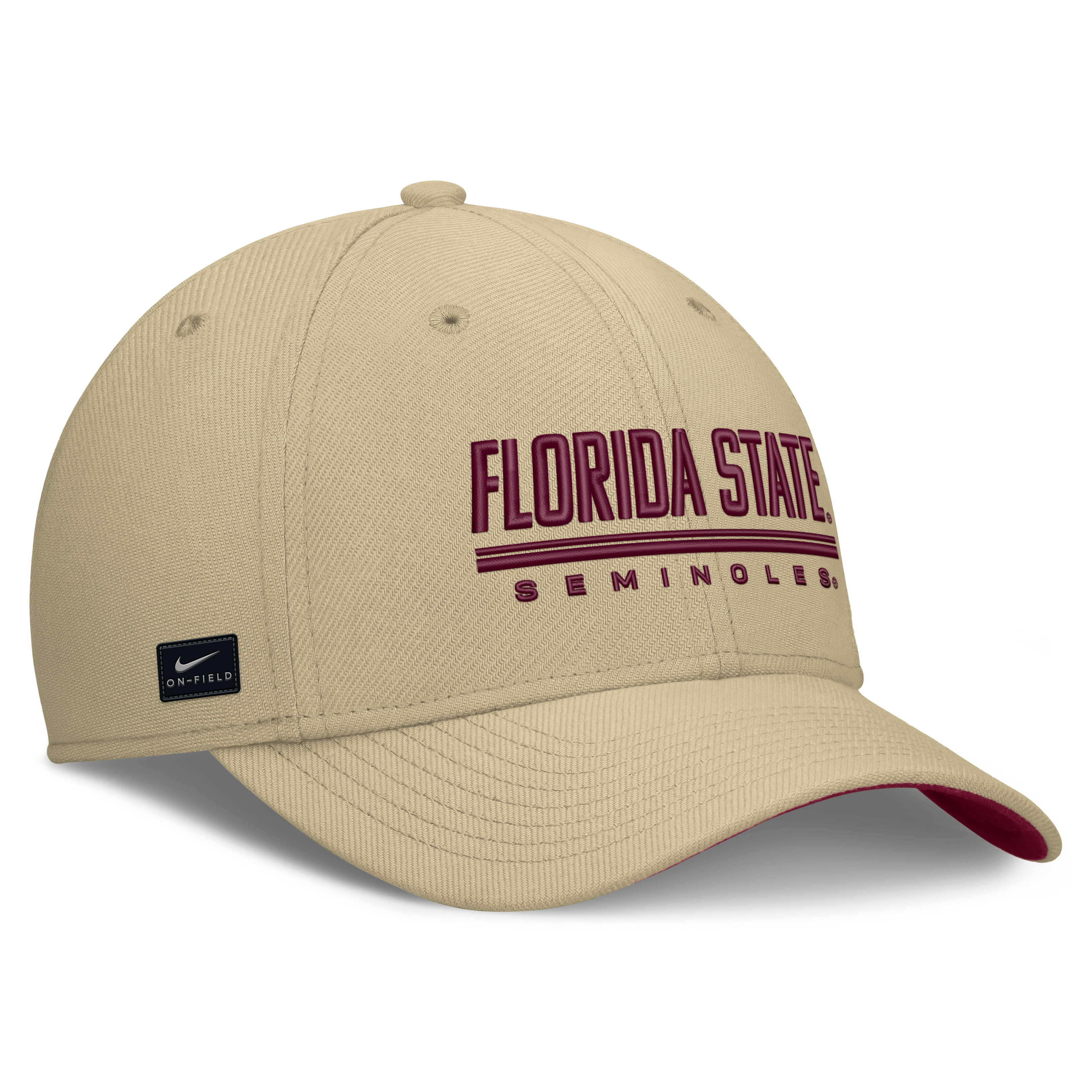 Casquette Nike Gold Florida State Seminoles Game Day Rise Swooshflex pour homme