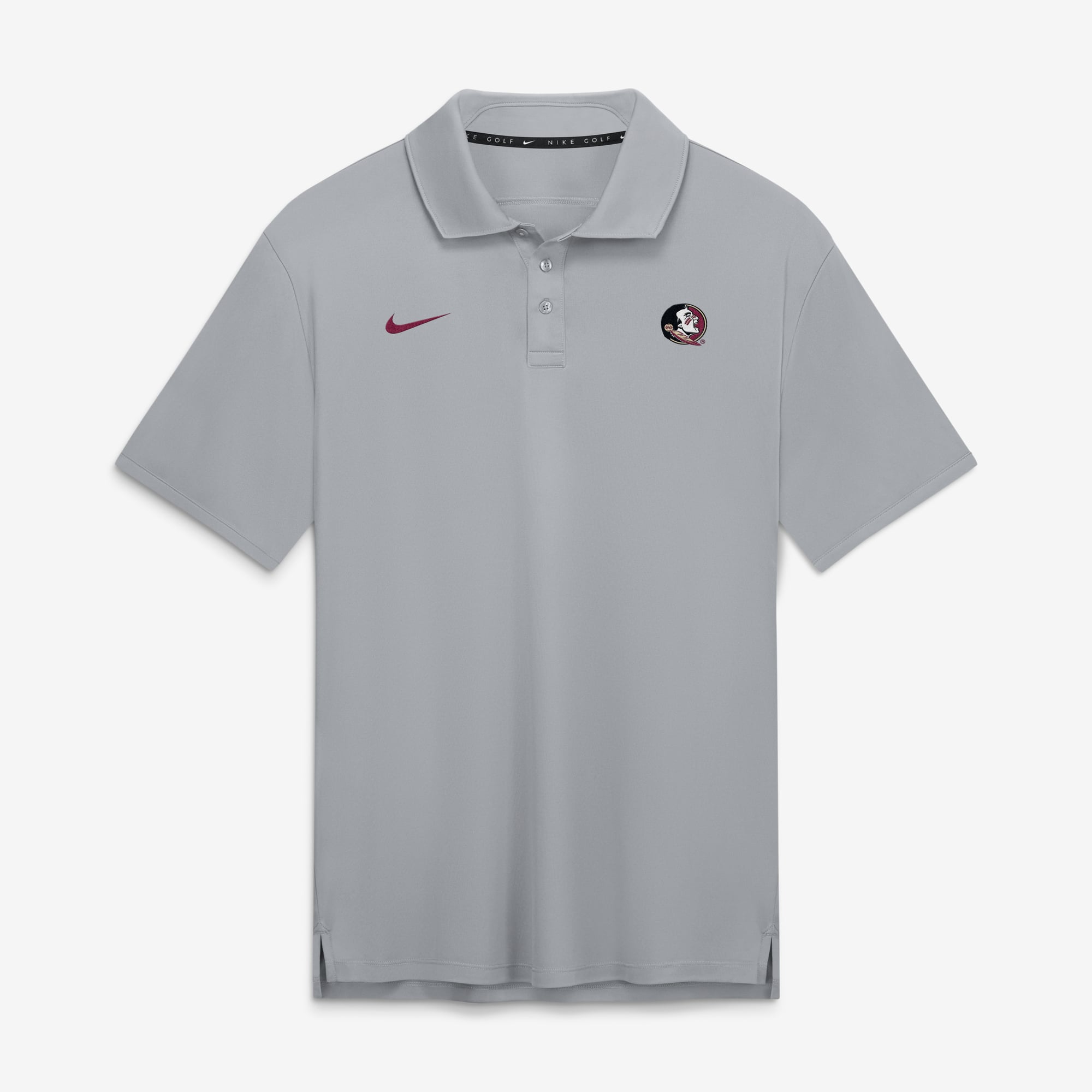 Men's Nike Gray Florida State Seminoles Par Dri-FIT Polo