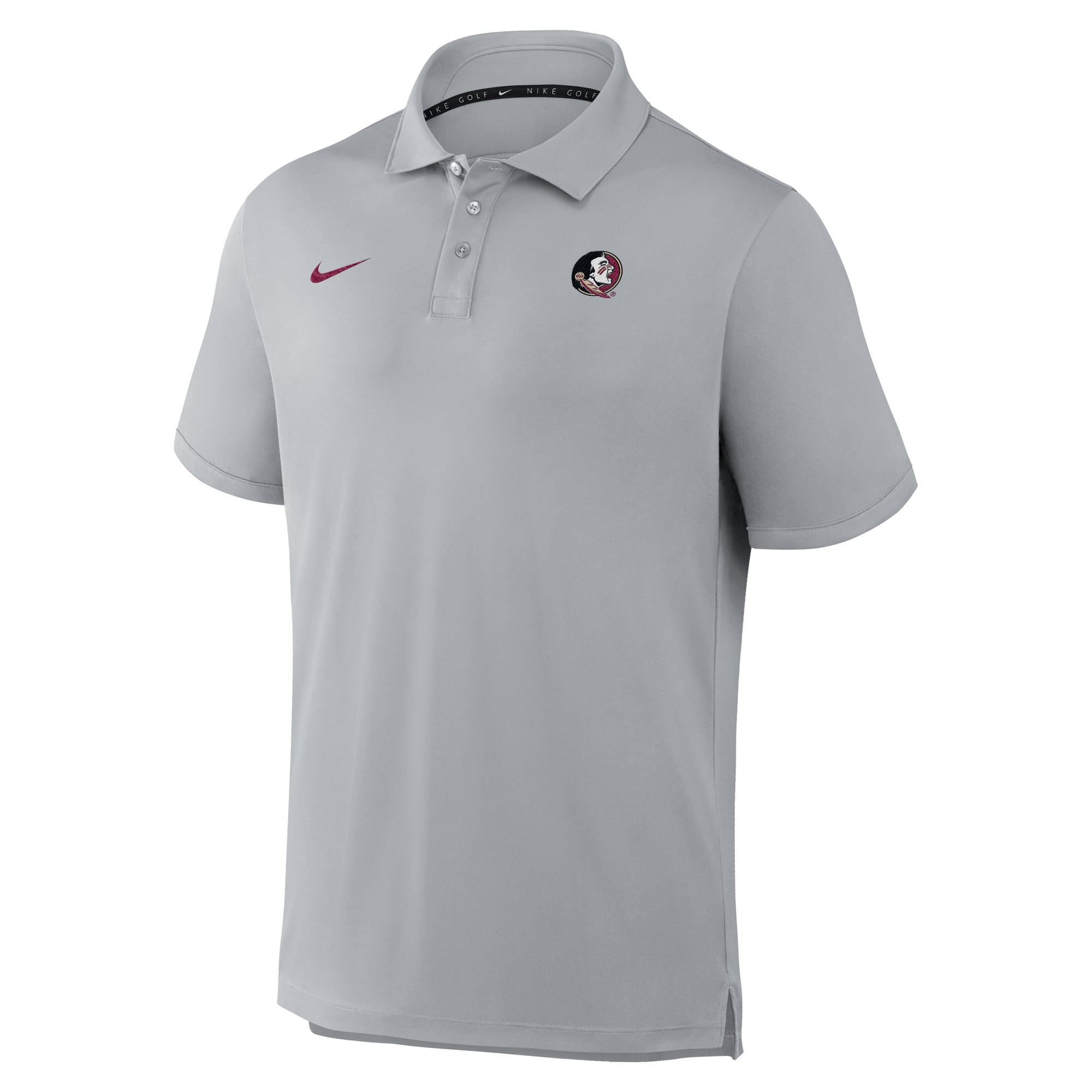 Men's Nike Gray Florida State Seminoles Par Dri-FIT Polo