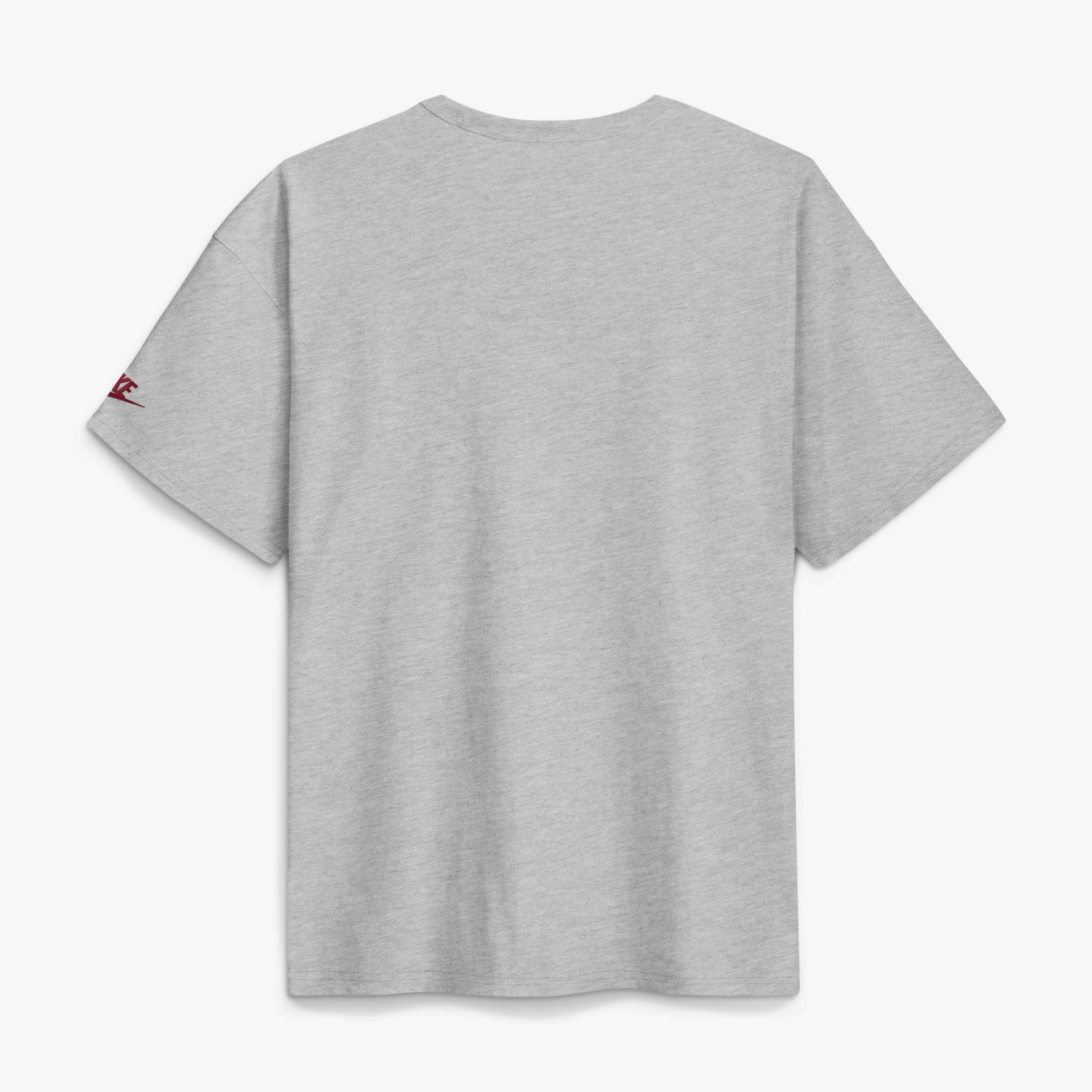 T-shirt Nike Max90 pour homme, gris chiné, Florida State Seminoles Legacy Logo