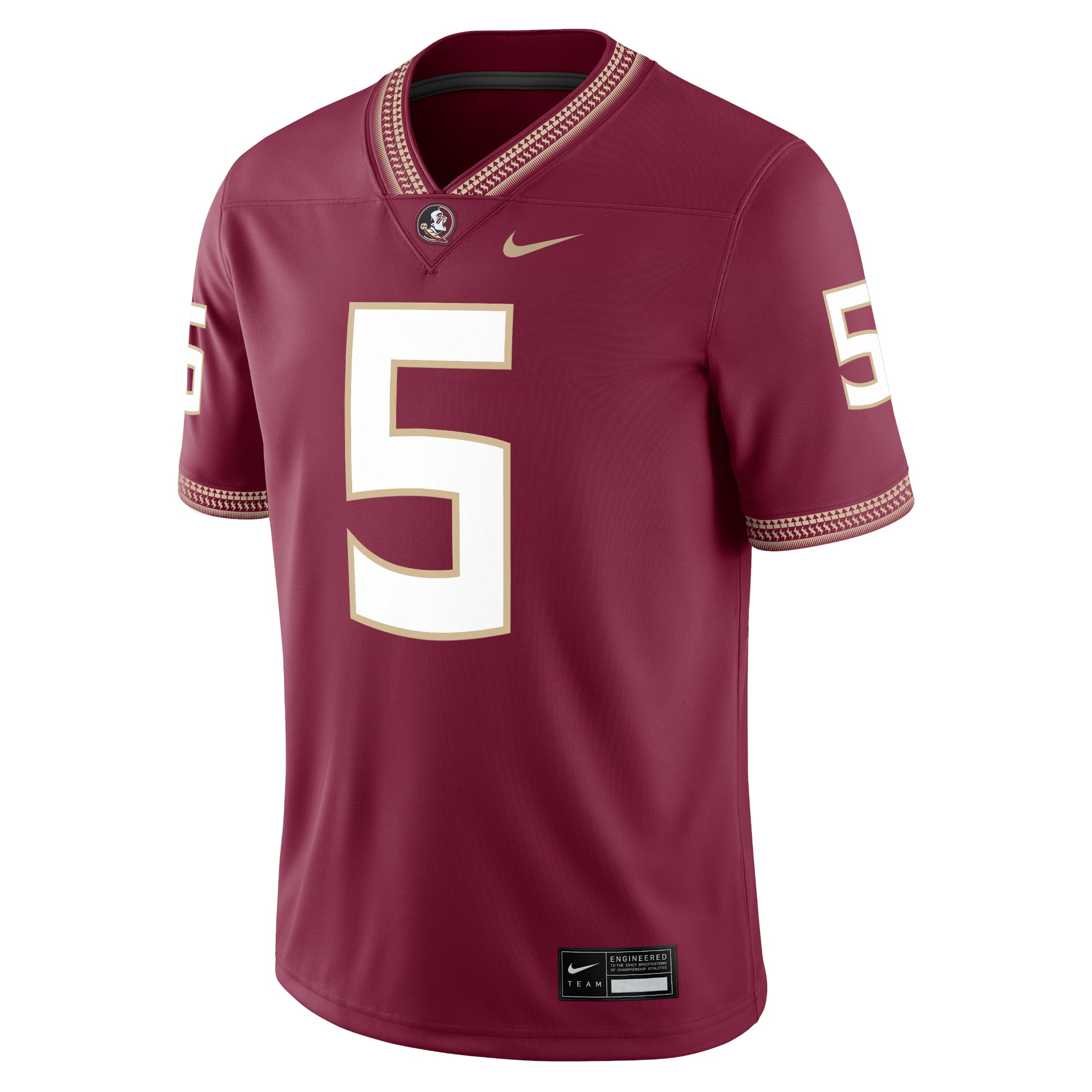Men's Nike Jameis Winston Garnet Florida State Seminoles Alumni Game Jersey