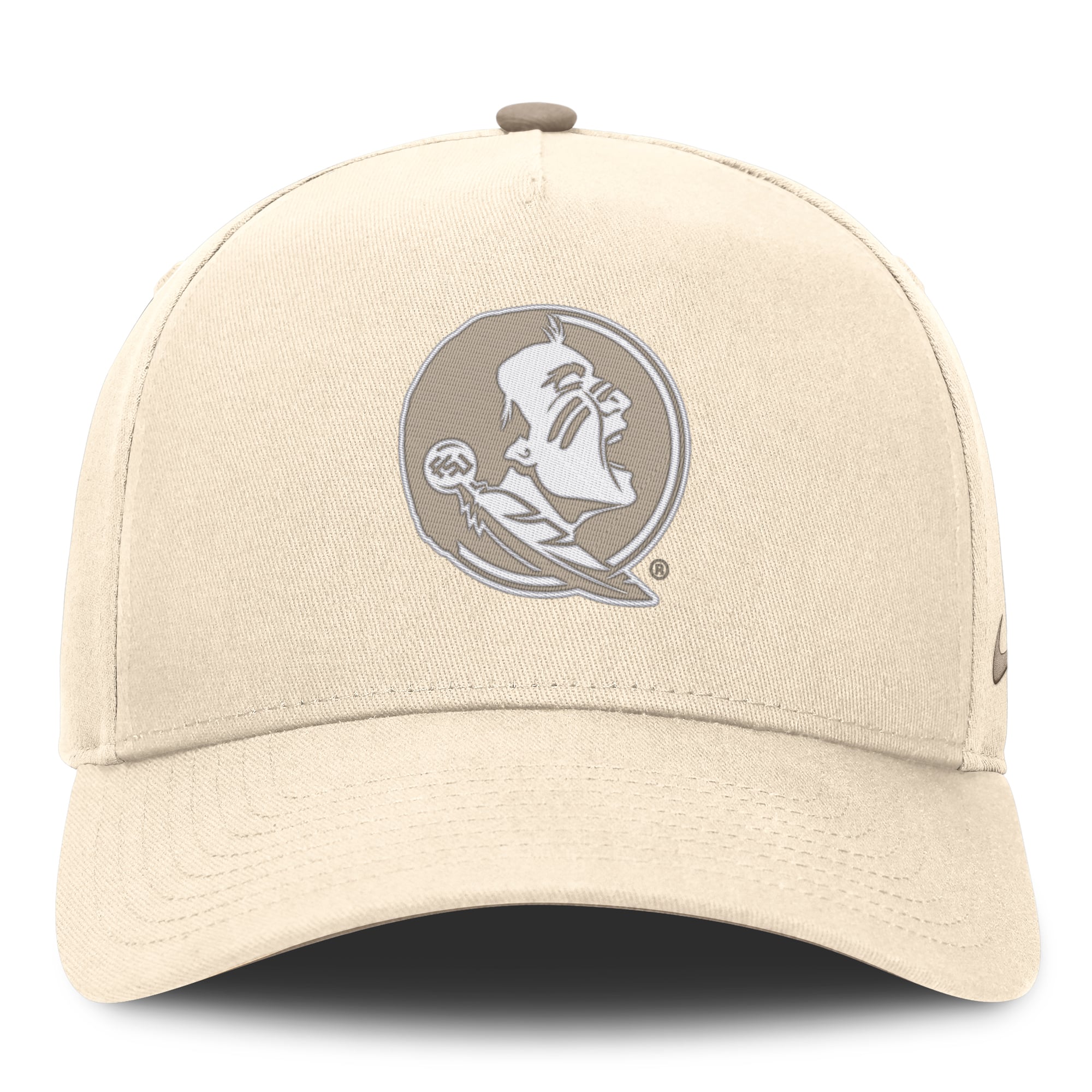 Casquette ajustable Nike Natural Florida State Seminoles Rise pour homme