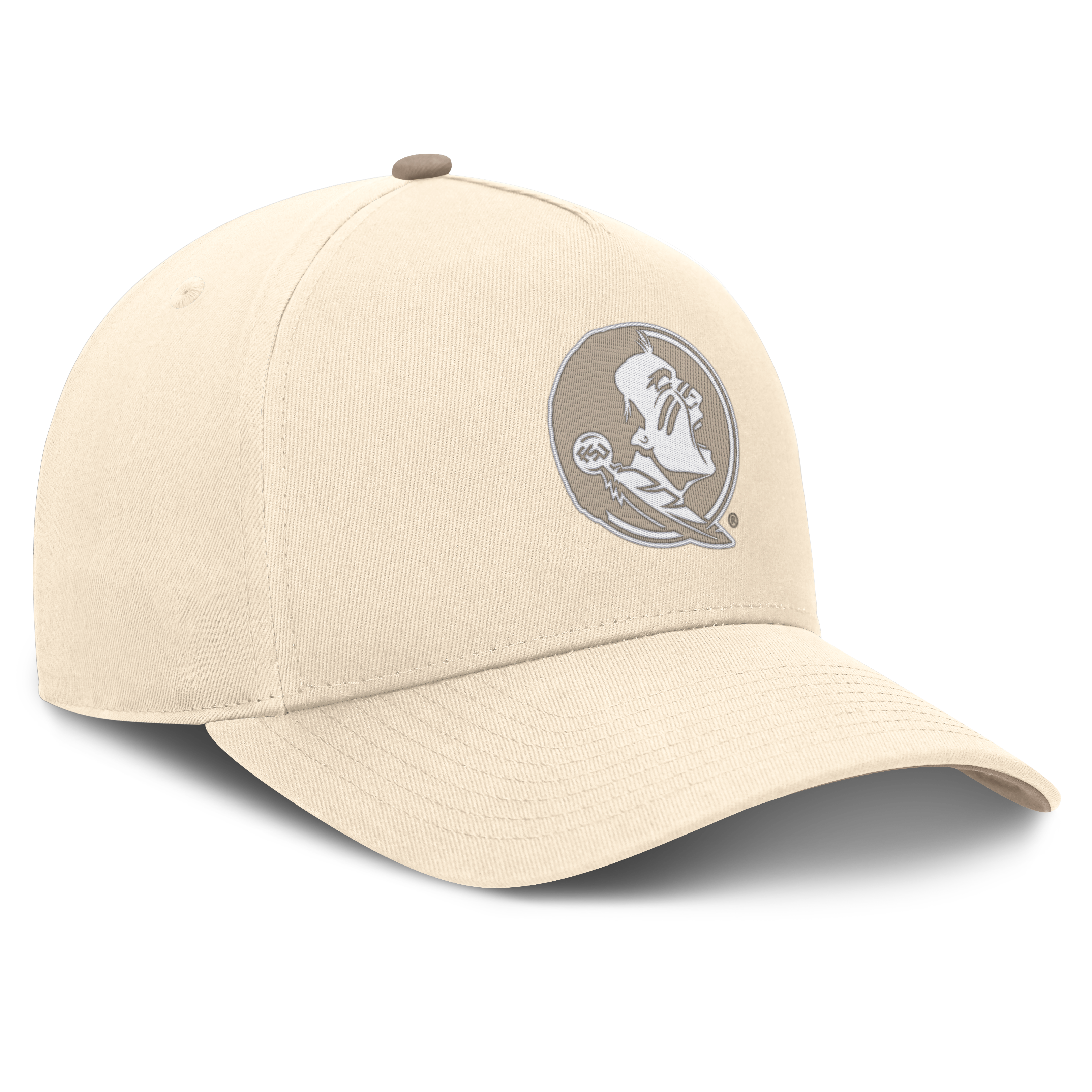 Casquette ajustable Nike Natural Florida State Seminoles Rise pour homme