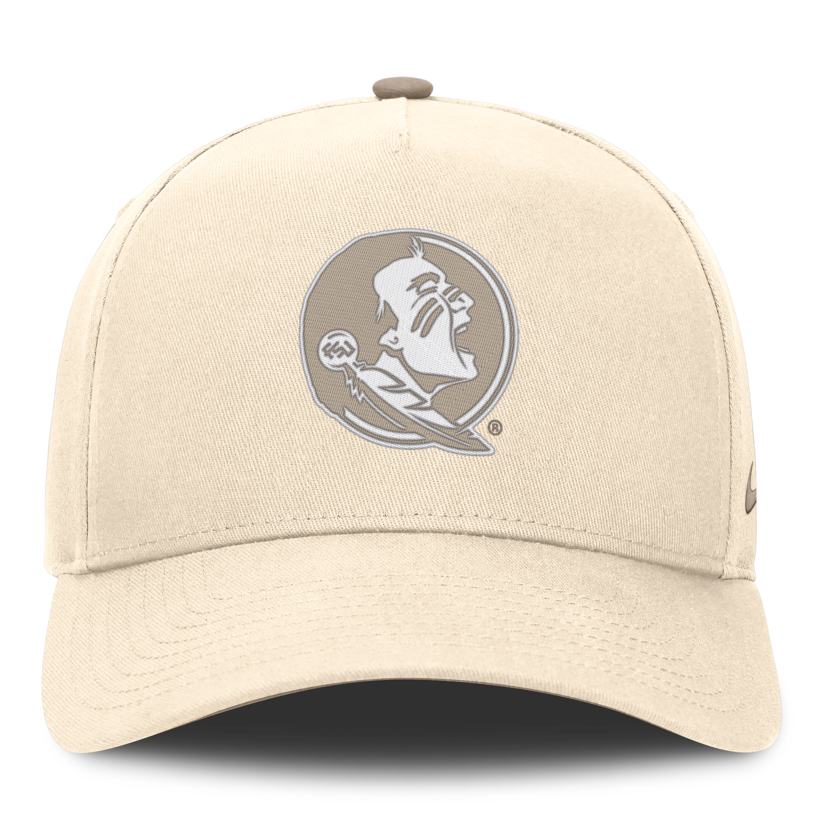 Casquette ajustable Nike Natural Florida State Seminoles Rise pour homme