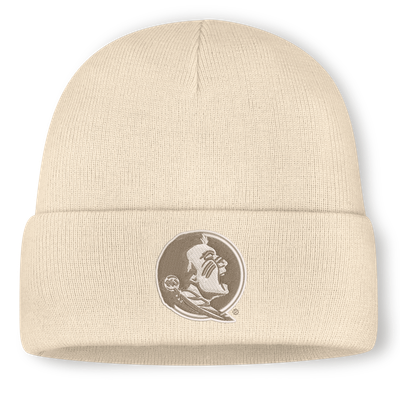 Florida State Seminoles Nike Utility Cuffed Knit Hat - Natural