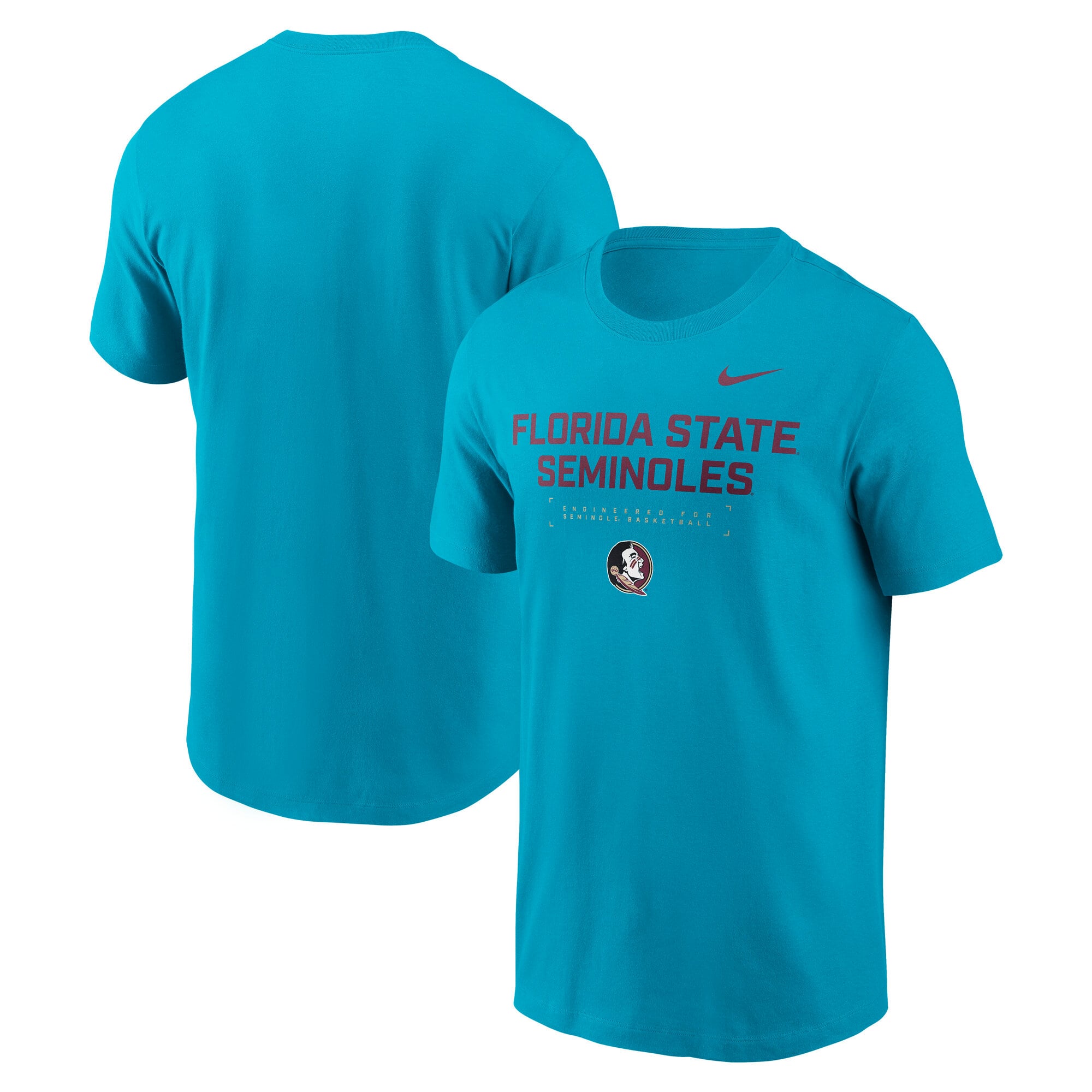 Men's Nike Turquoise Florida State Seminoles 2025 Courtside Basketball ...