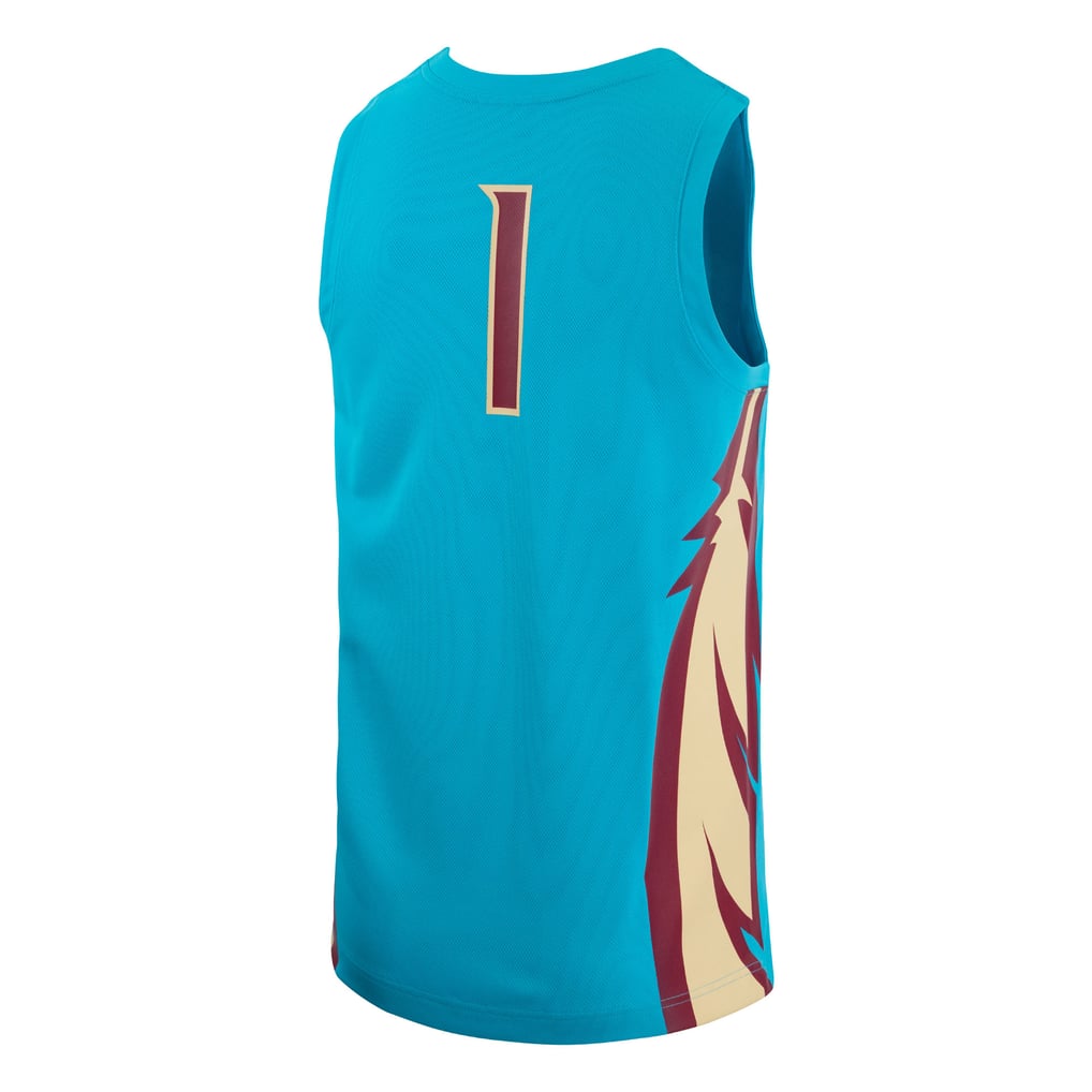 Men's Nike Turquoise Florida State Seminoles Alternate Replica ...