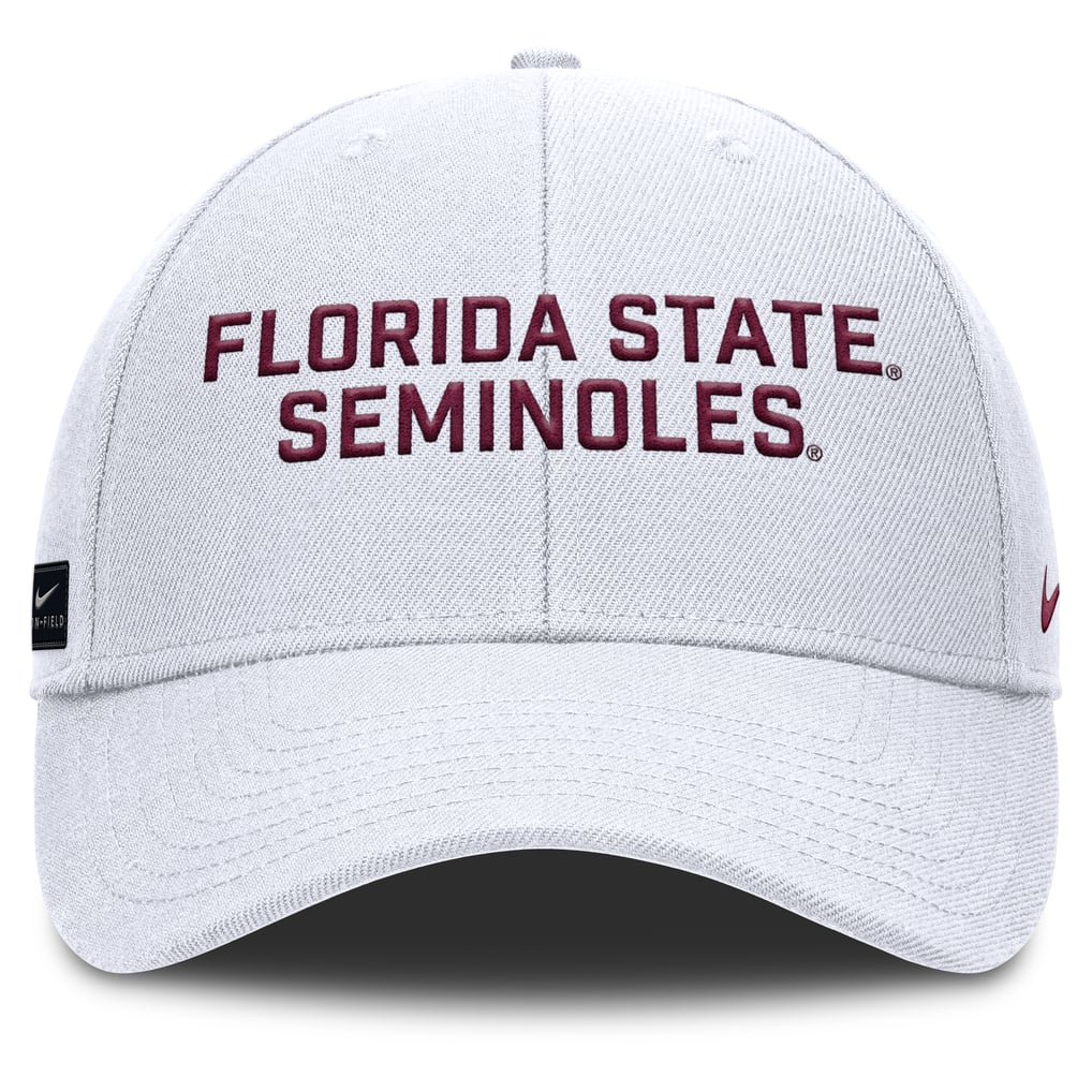 Men's Nike White Florida State Seminoles 2025 Sideline Rise Practice ...