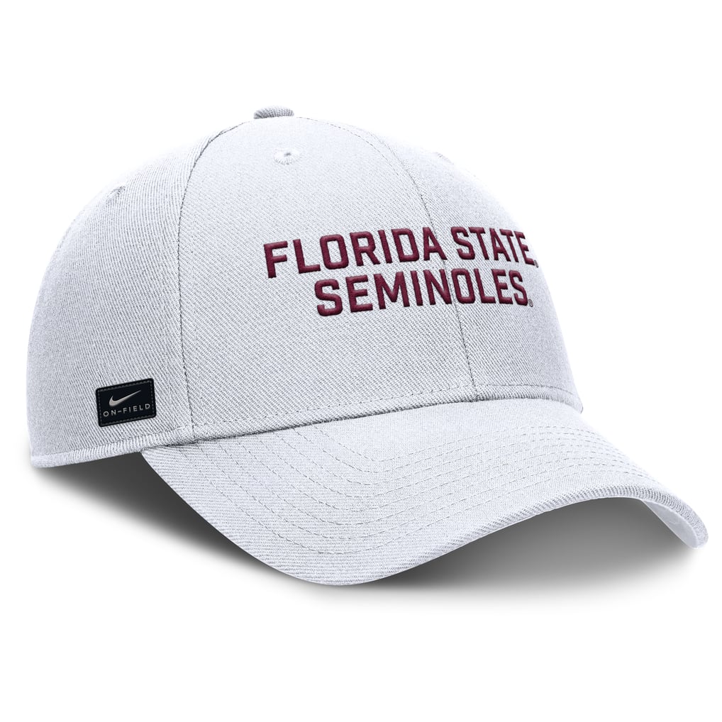 Men's Nike White Florida State Seminoles 2025 Sideline Rise Practice ...