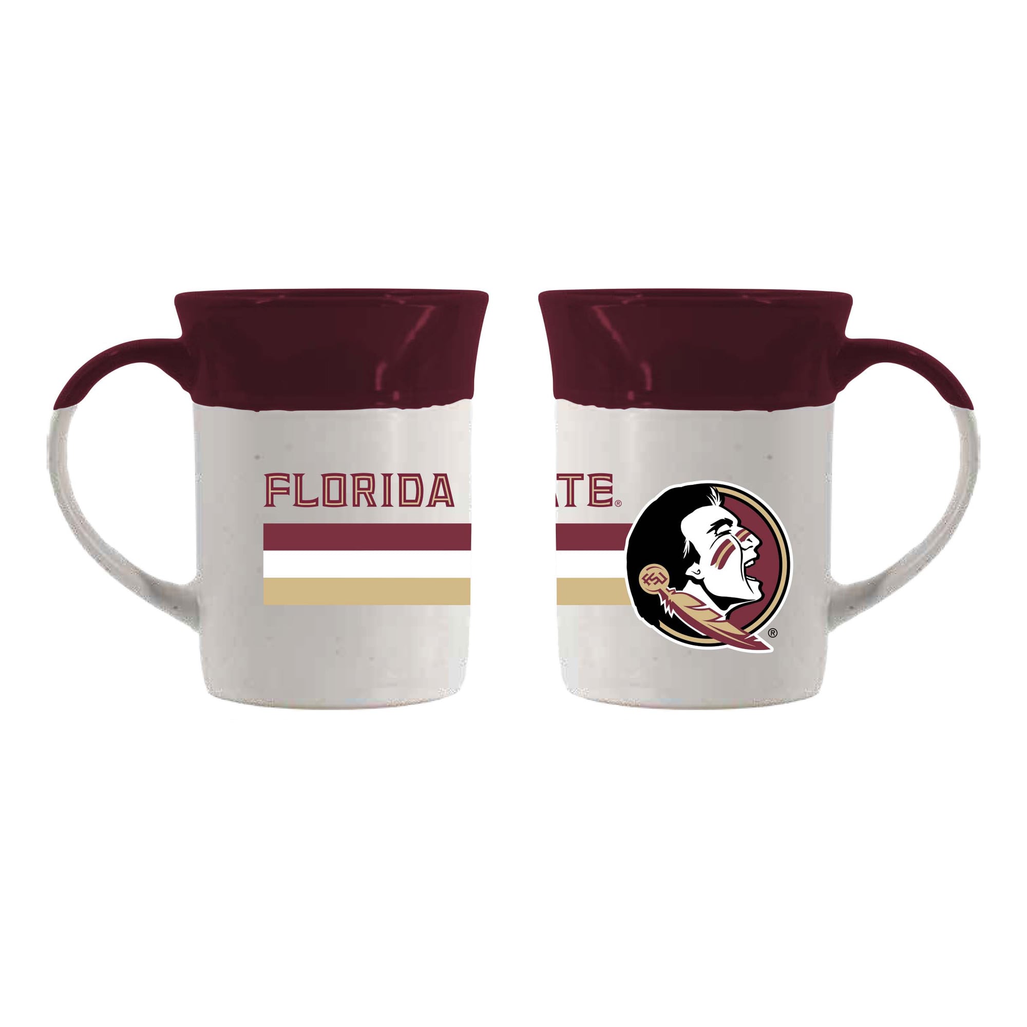 Mug en céramique mouchetée 44 cl (15 oz) Florida State Seminoles de The Memory Company