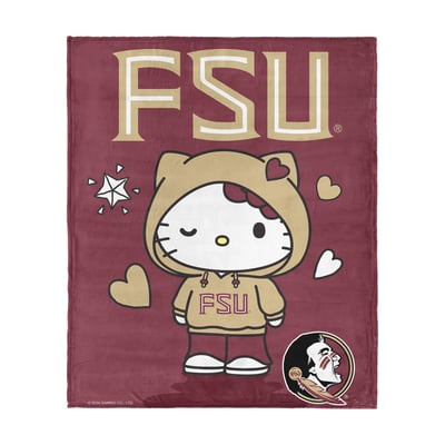 Florida State Seminoles The Northwest Group Hello Kitty 46" x 60" Silk Touch Throw Blanket