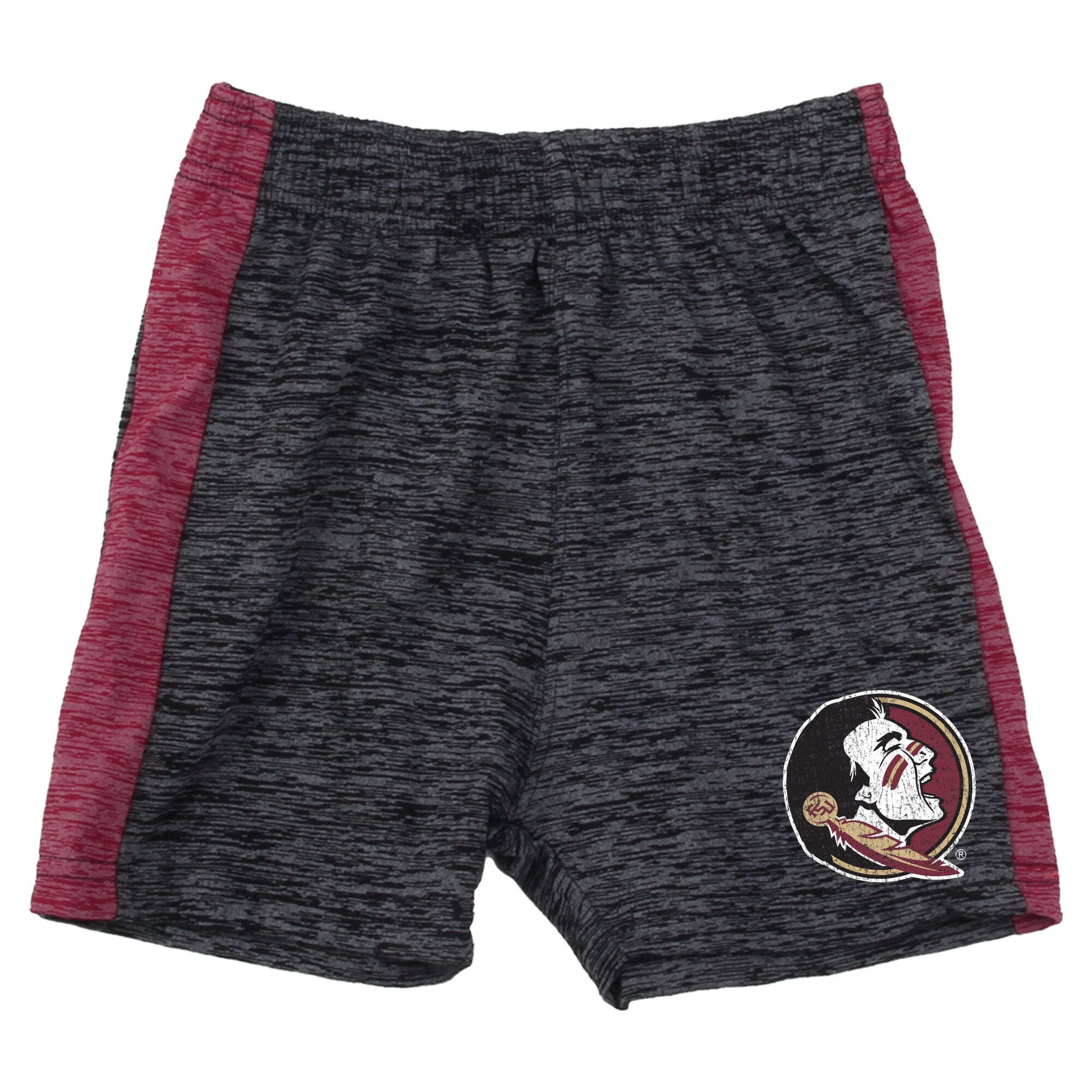 Ensemble t-shirt et short Wes & Willy Garnet Florida State Seminoles Cloudy Yarn pour tout-petits