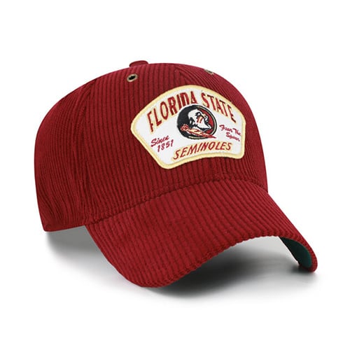 Casquette unisexe ajustable '47 Grenat Florida State Seminoles Accordia en velours côtelé MVP