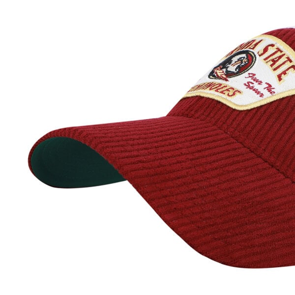 Casquette unisexe ajustable '47 Grenat Florida State Seminoles Accordia en velours côtelé MVP
