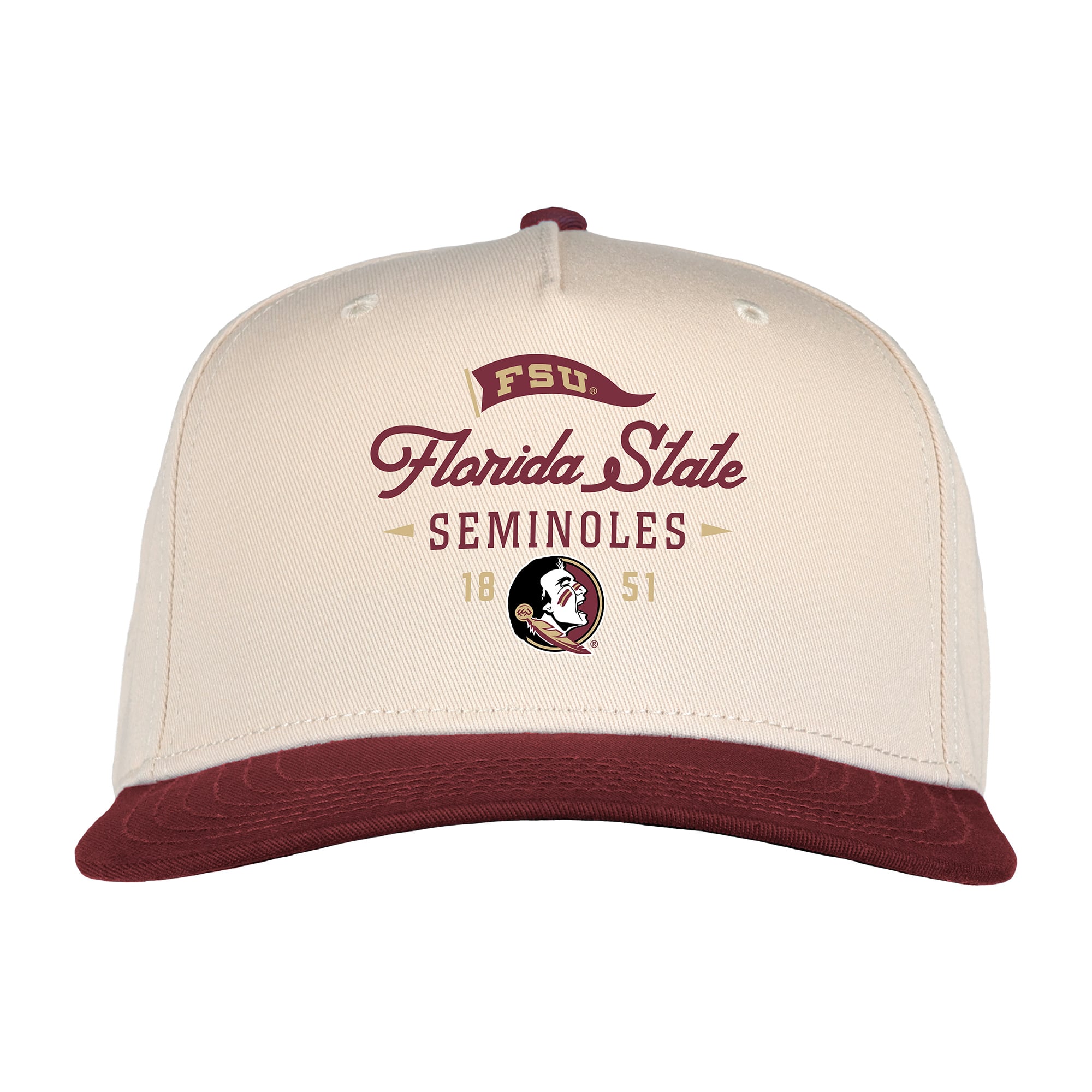 Unisex Ahead Cream Florida State Seminoles The 1995 Adjustable Hat