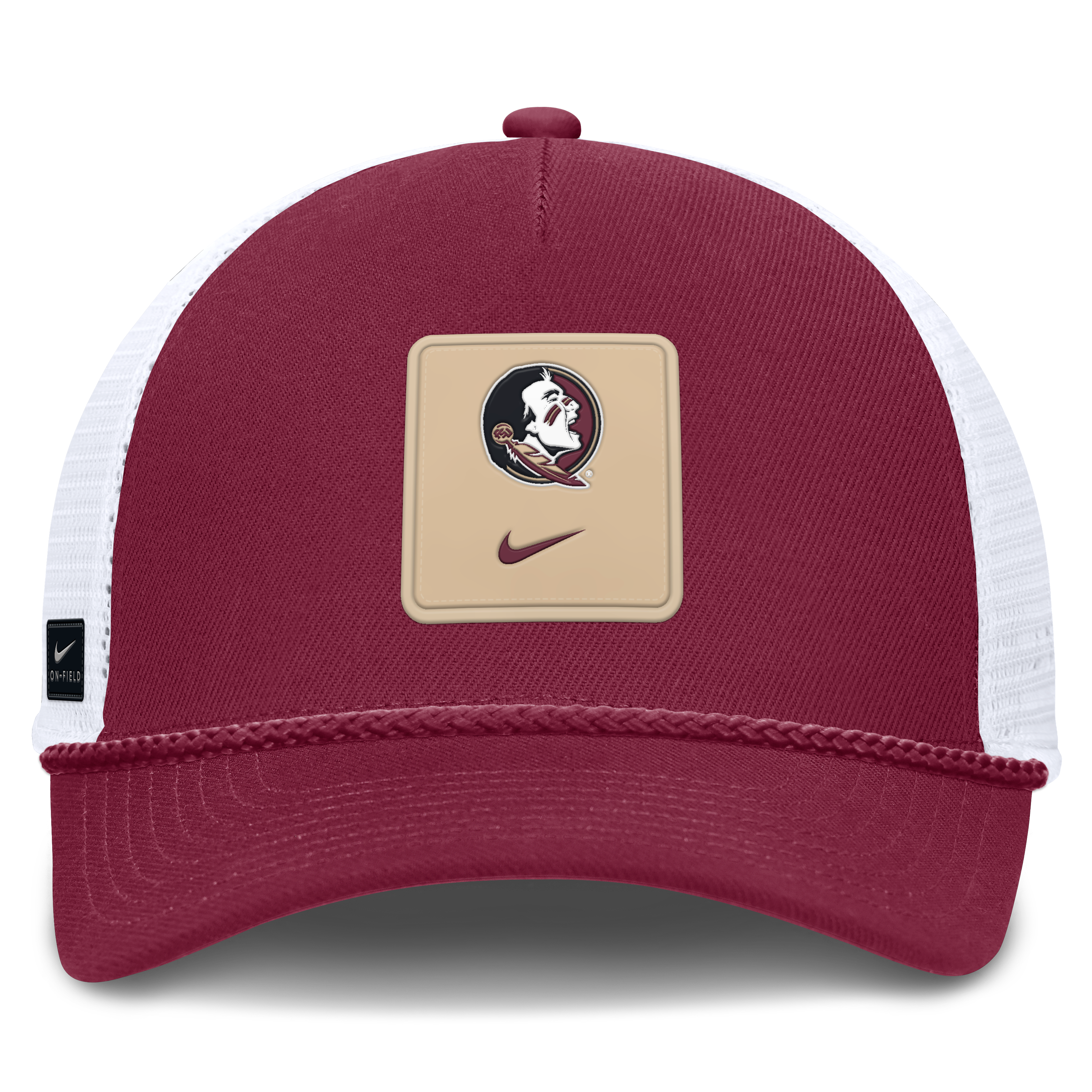 Casquette trucker unisexe Nike Grenat Florida State Seminoles 2026 On-Field Gameday Rope, ajustable