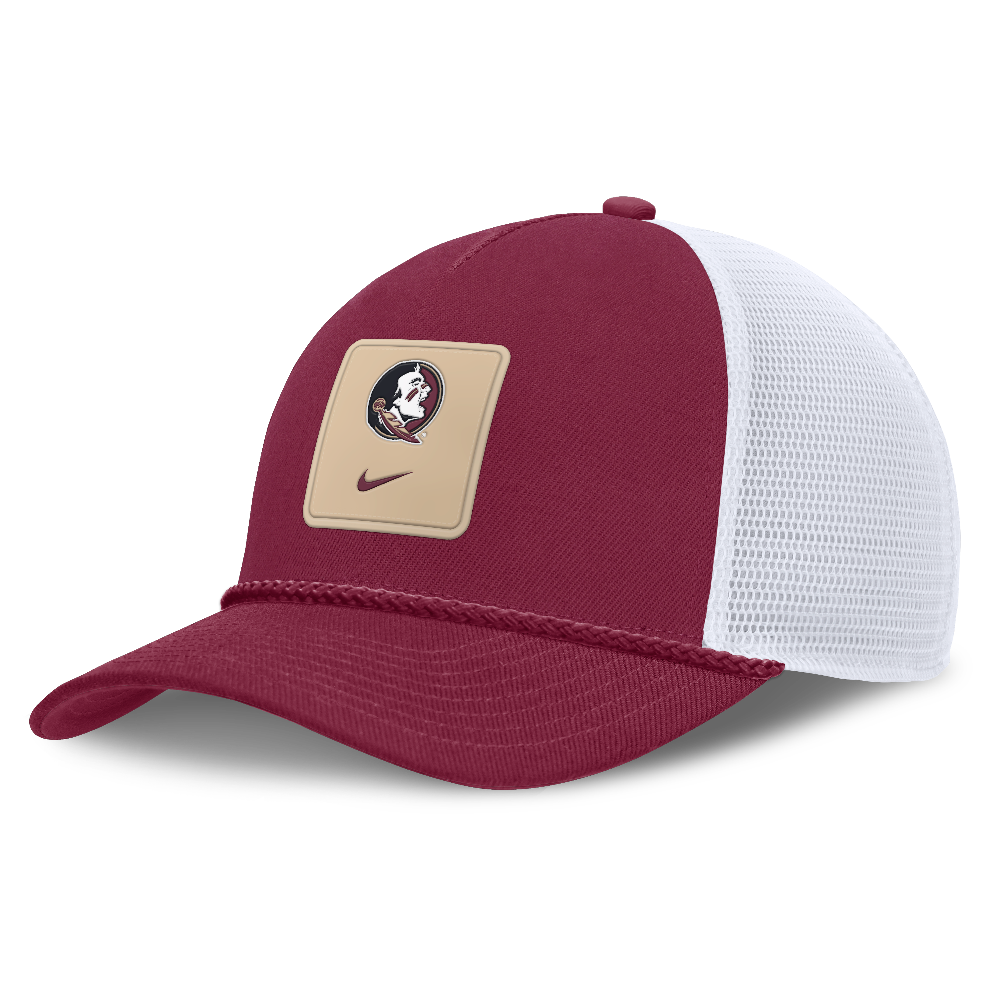Casquette trucker unisexe Nike Grenat Florida State Seminoles 2026 On-Field Gameday Rope, ajustable